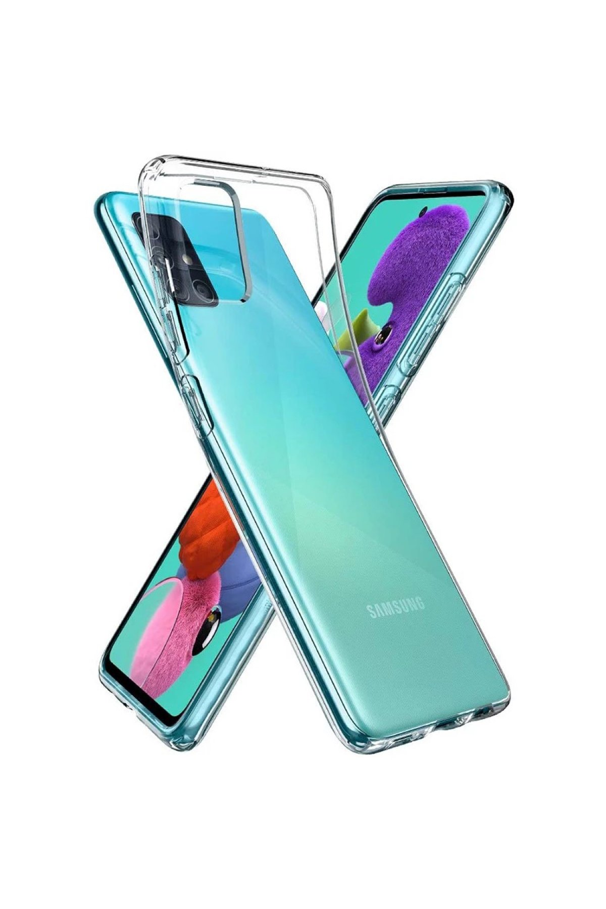 Newface Samsung Galaxy A02S Kılıf Loop Deri Silikon - Lacivert