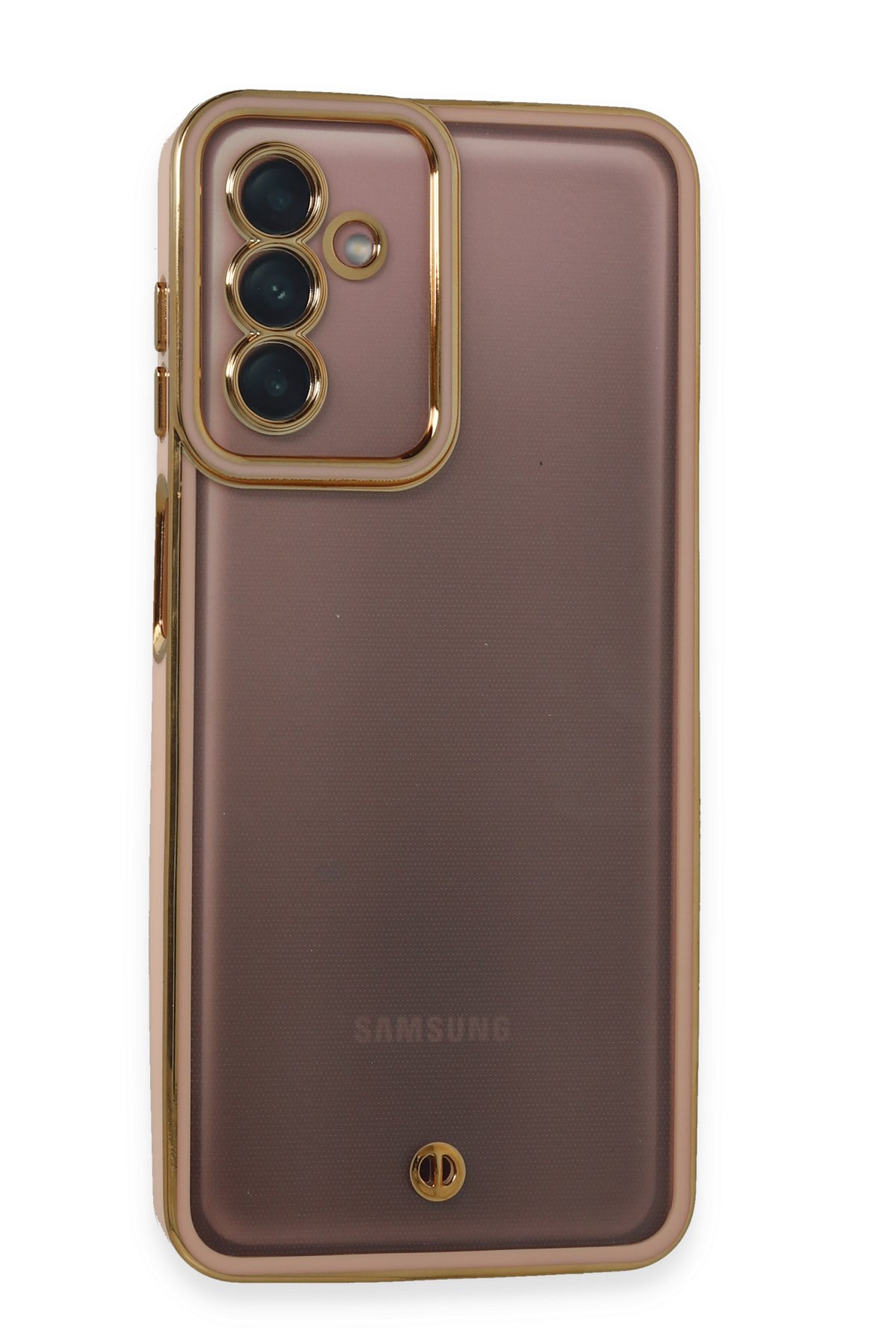 Newface Samsung Galaxy A04S Kılıf Elegant Kapak - Derin Mor