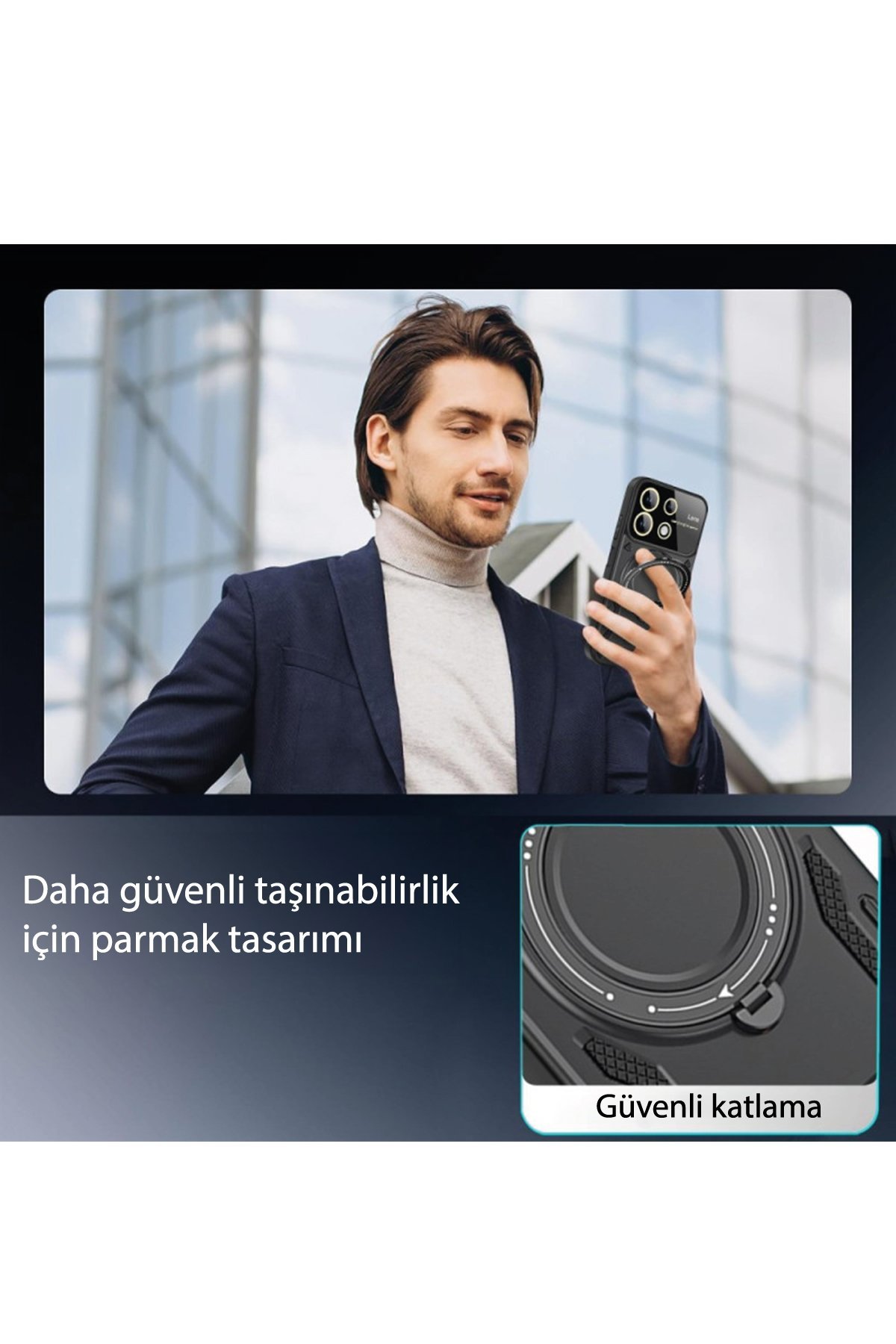 Newface Samsung Galaxy A05 Kılıf Kart Şeffaf Silikon - Şeffaf