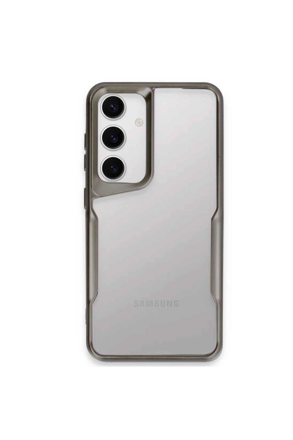Newface Samsung Galaxy A14 4G Kılıf Kelvin Kartvizitli Silikon - Derin Mor