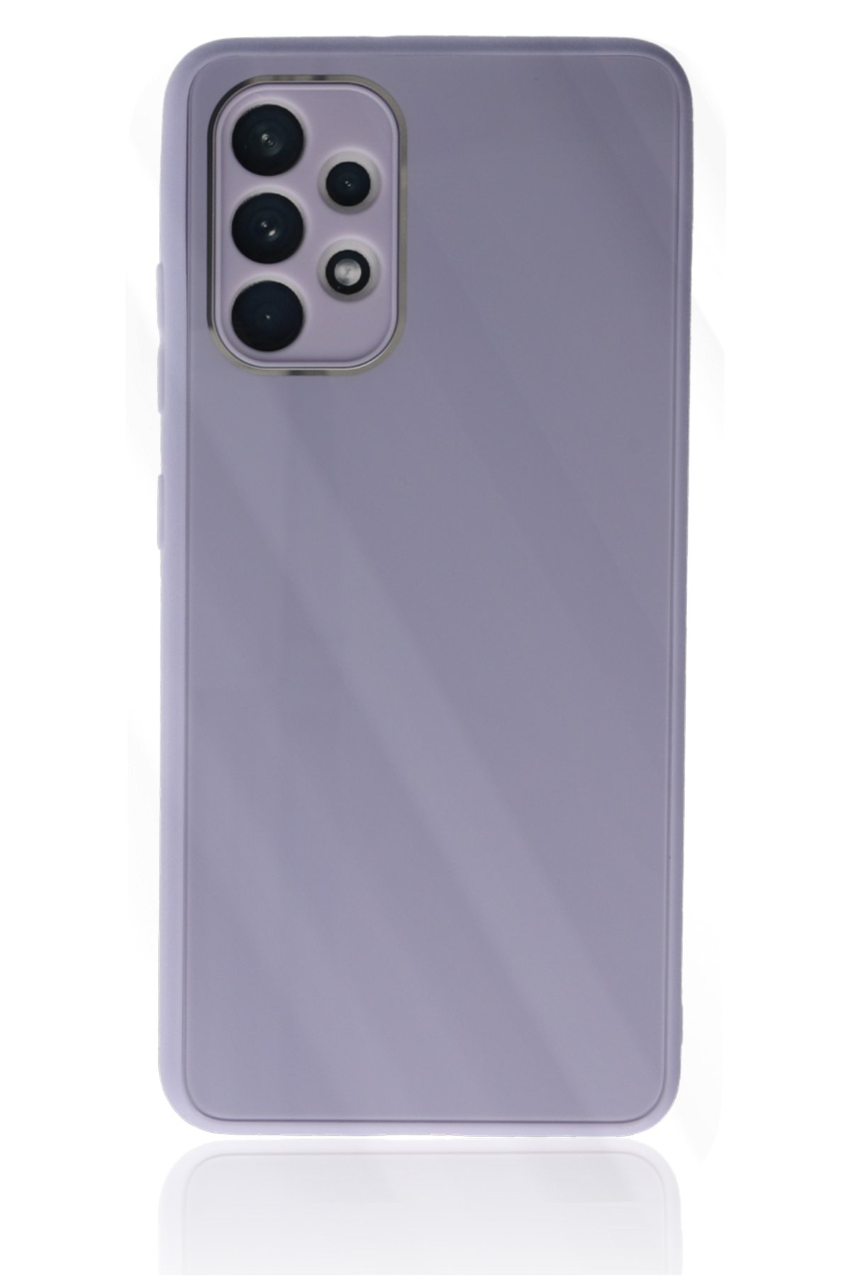 Newface Samsung Galaxy A23 4G Kılıf Loop Deri Silikon - Siyah