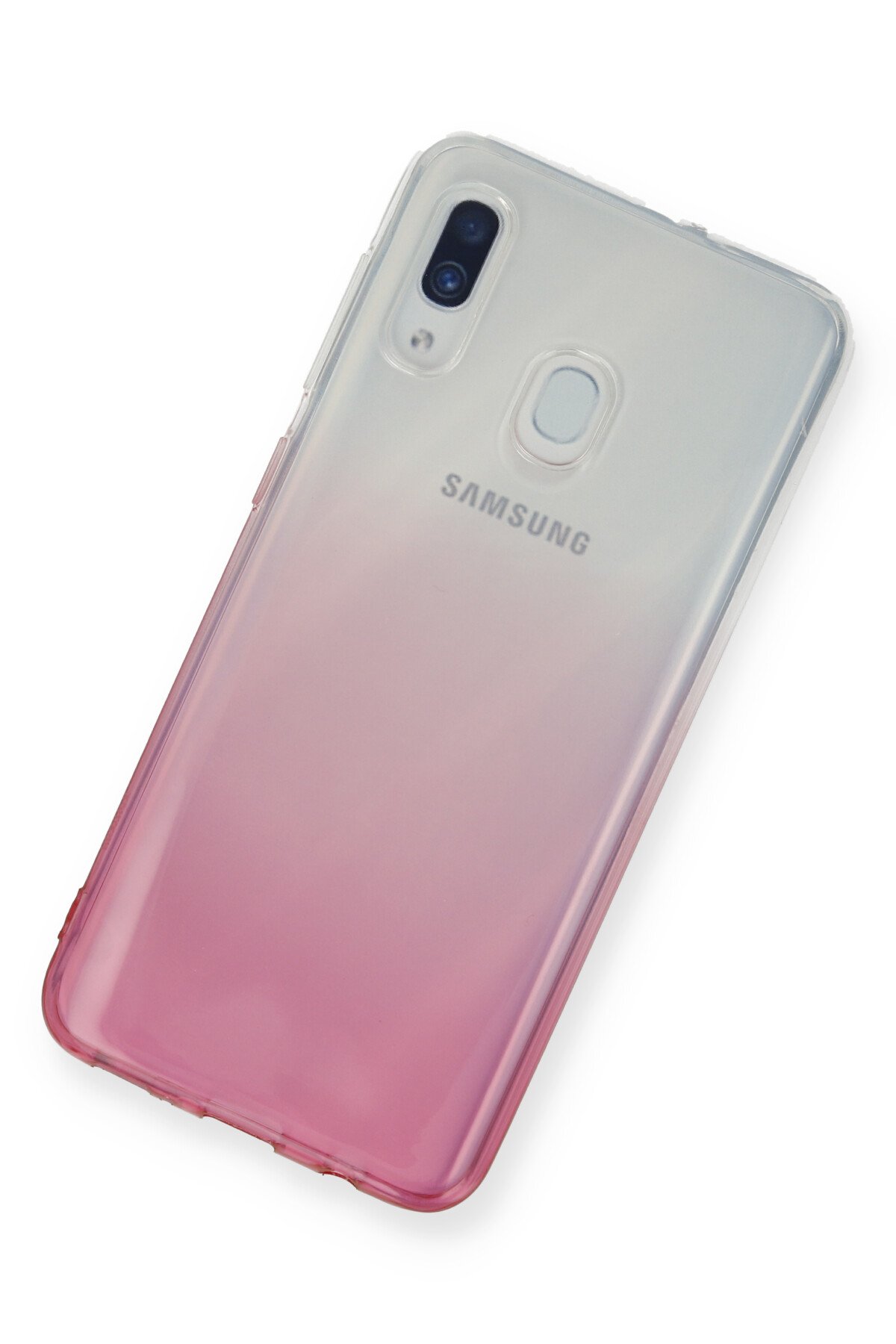 Newface Samsung Galaxy A30 Kılıf Nano içi Kadife Silikon - Sarı