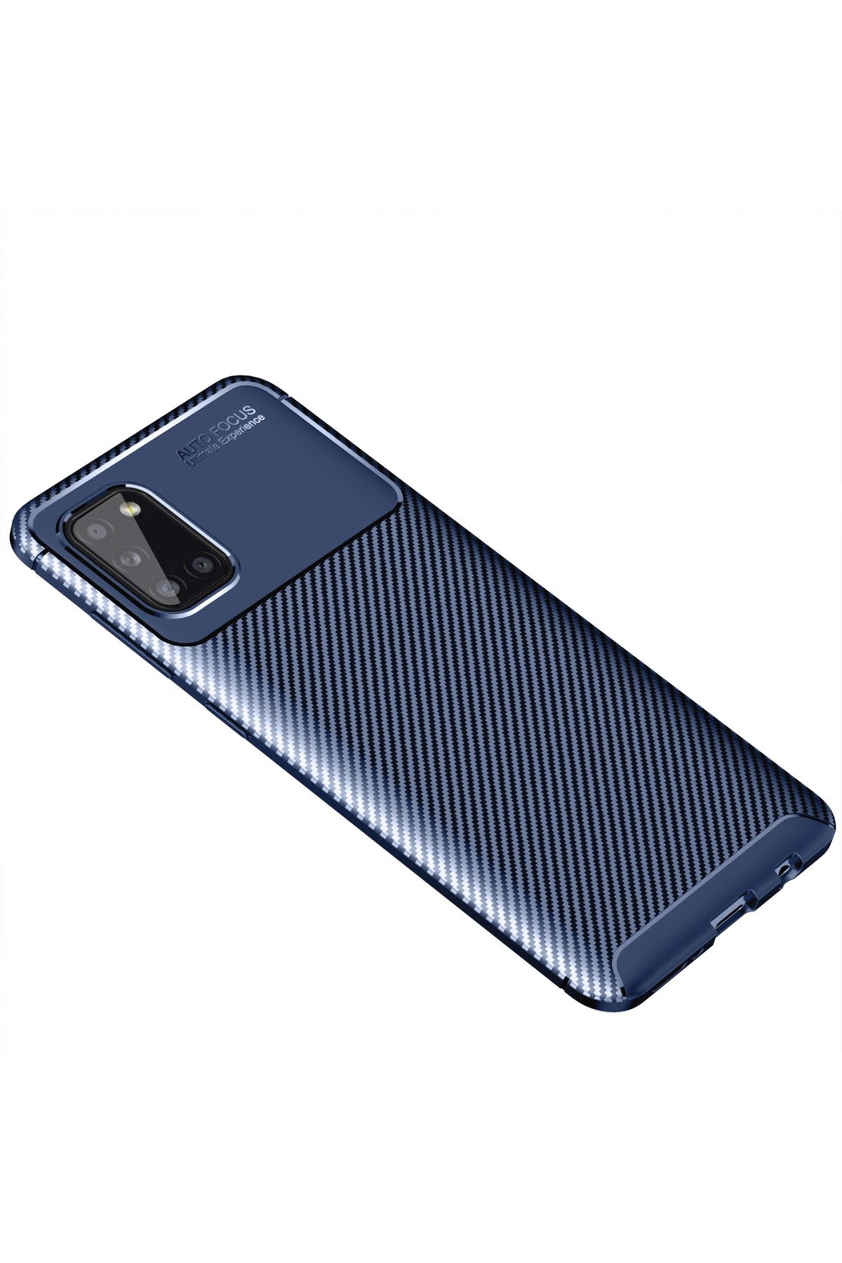 Newface Samsung Galaxy A31 Kılıf Nano içi Kadife Silikon - Kırmızı