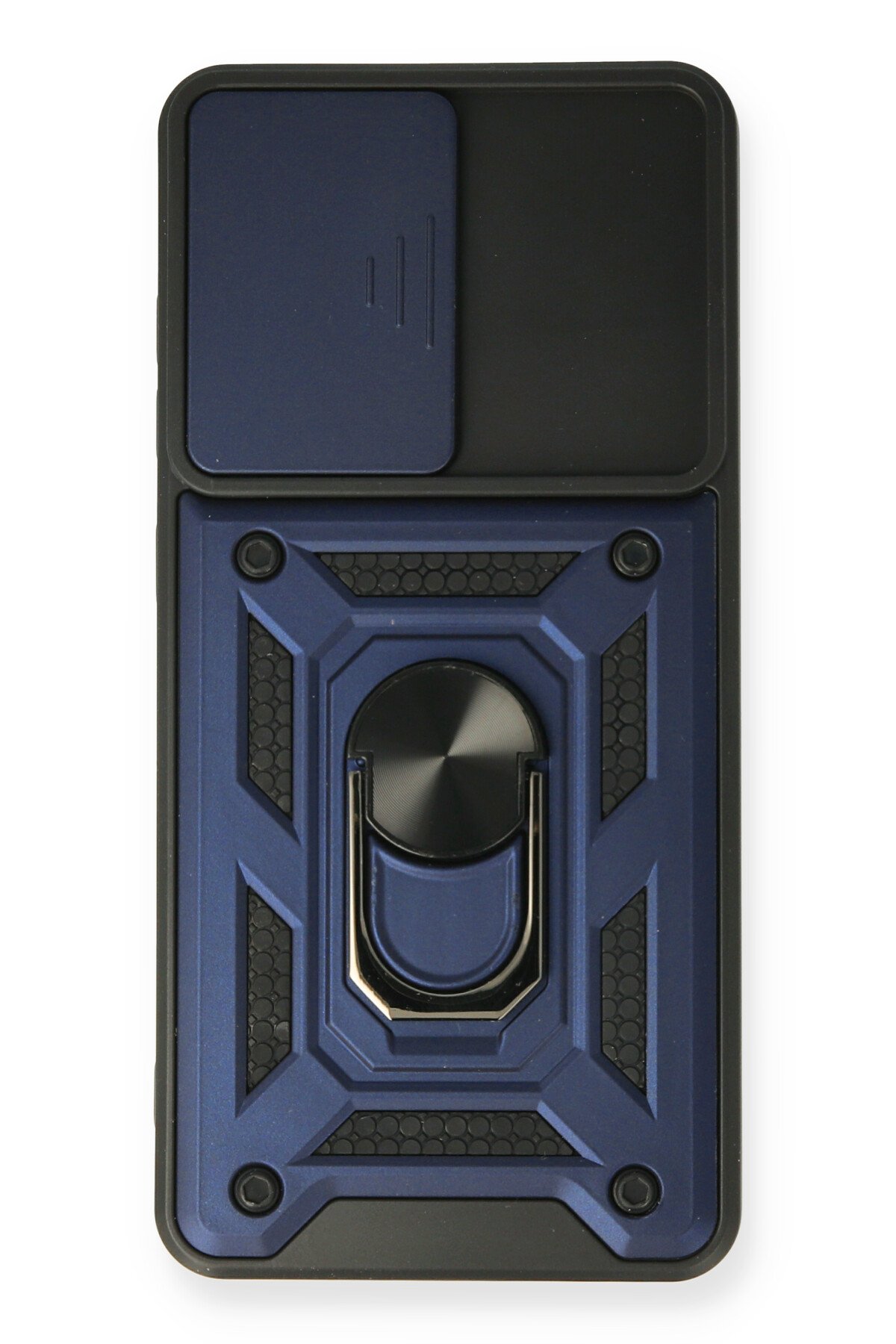 Newface Samsung Galaxy A32 Kılıf Razer Lensli Silikon - Siyah