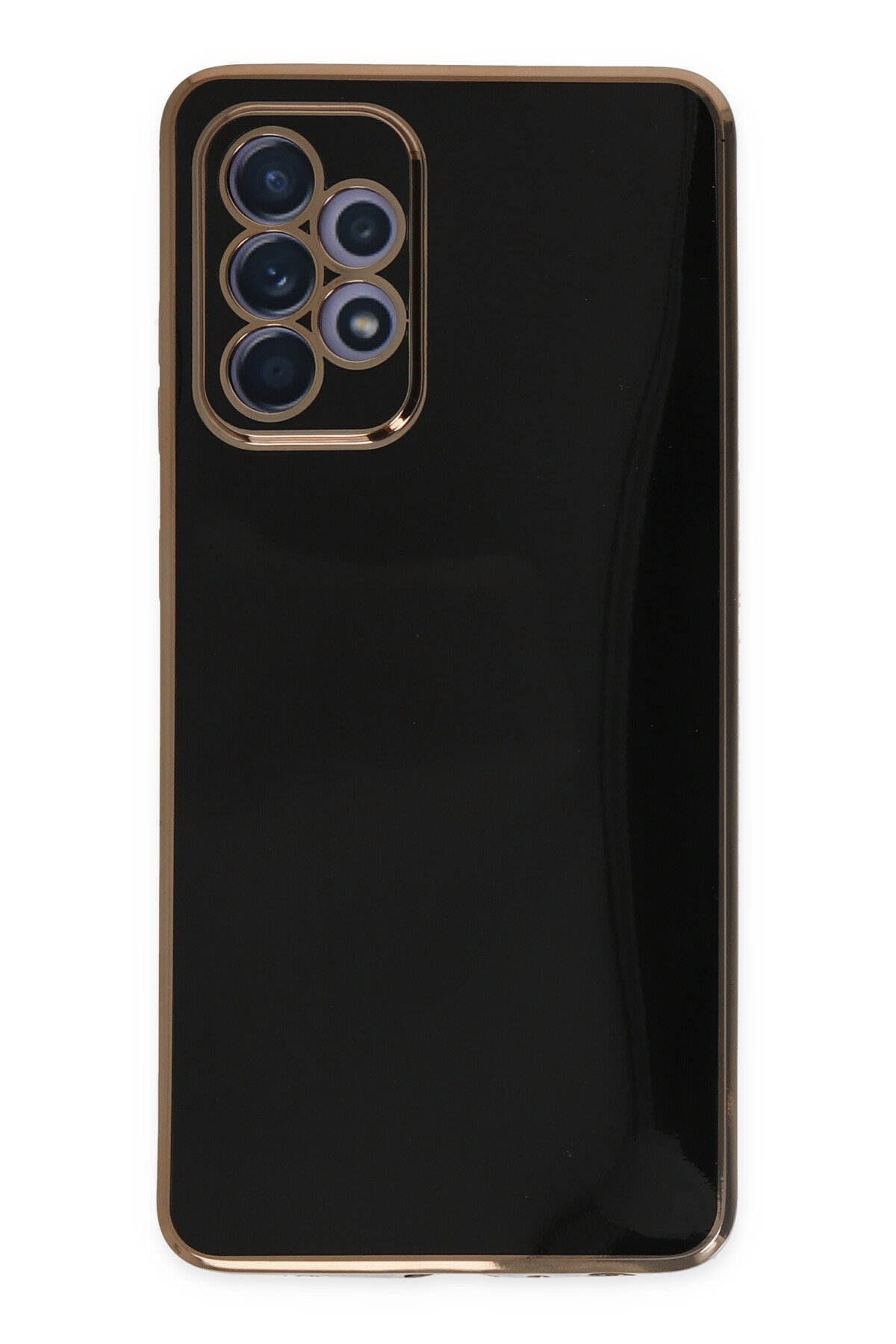 Newface Samsung Galaxy A32 Kılıf Mega Standlı Silikon - Pudra
