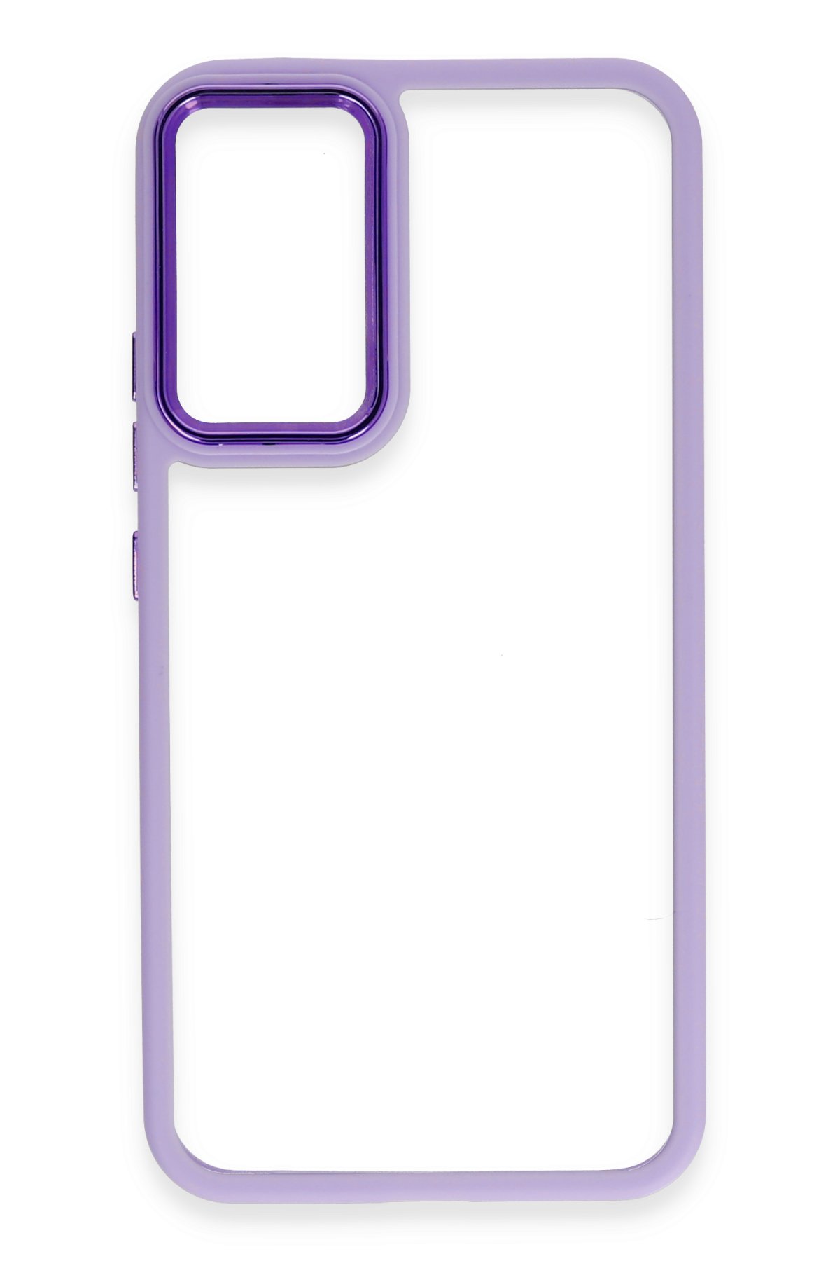 Newface Samsung Galaxy A34 5G Kılıf Joy Lens Standlı Kapak - Kırmızı