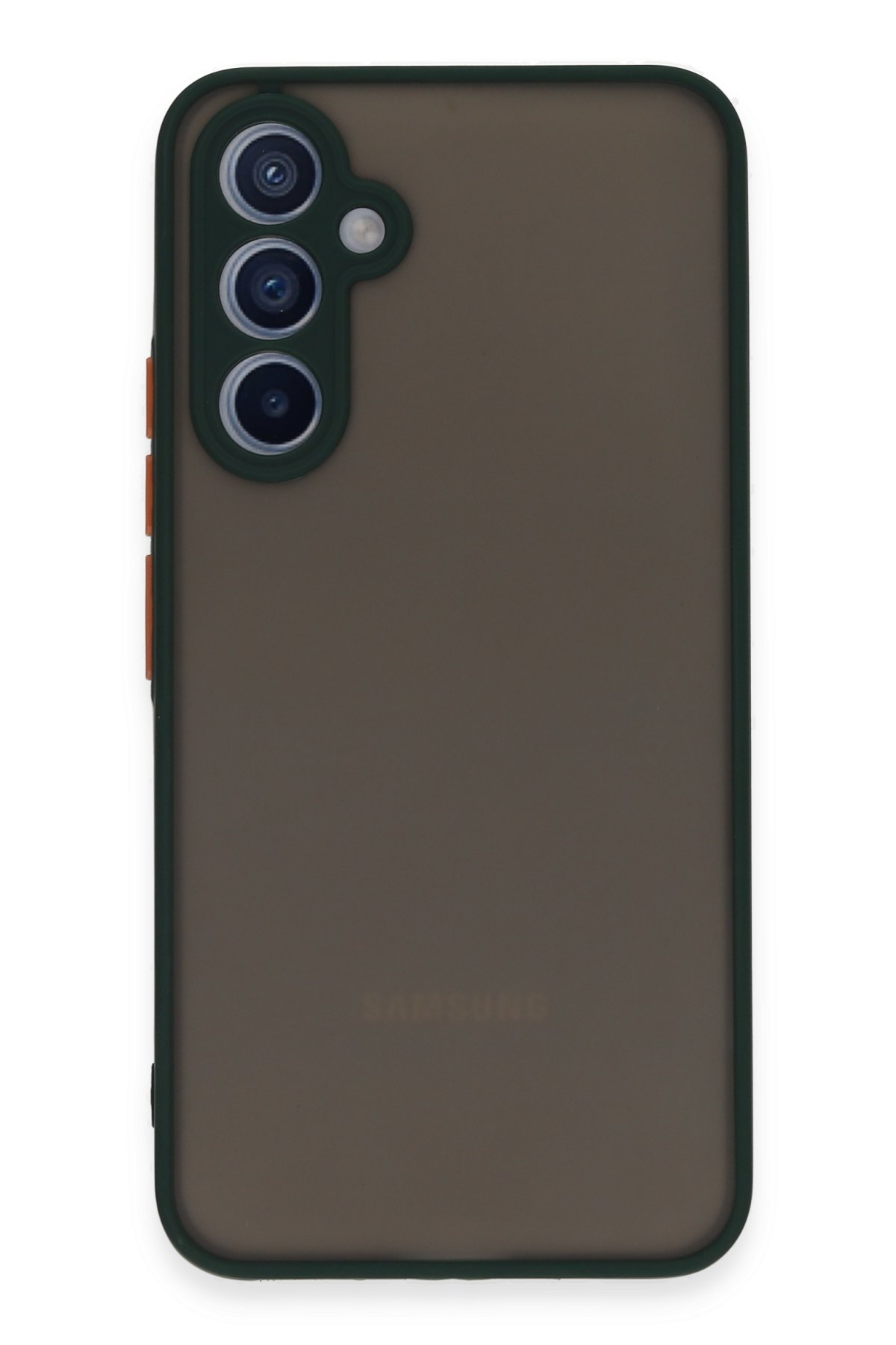 Newface Samsung Galaxy A34 5G Kılıf Joy Lens Standlı Kapak - Kırmızı