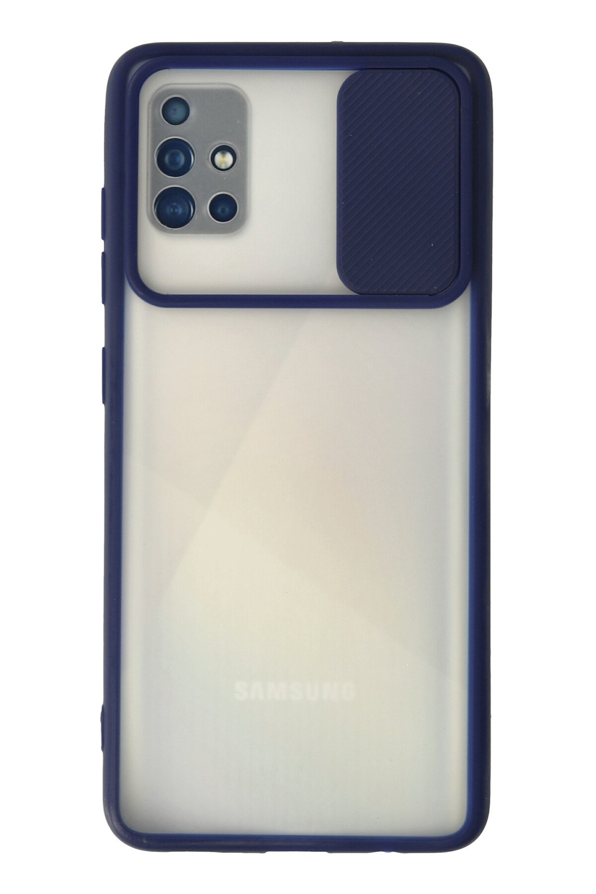 Newface Samsung Galaxy A51 Kılıf Platin Silikon - Sarı