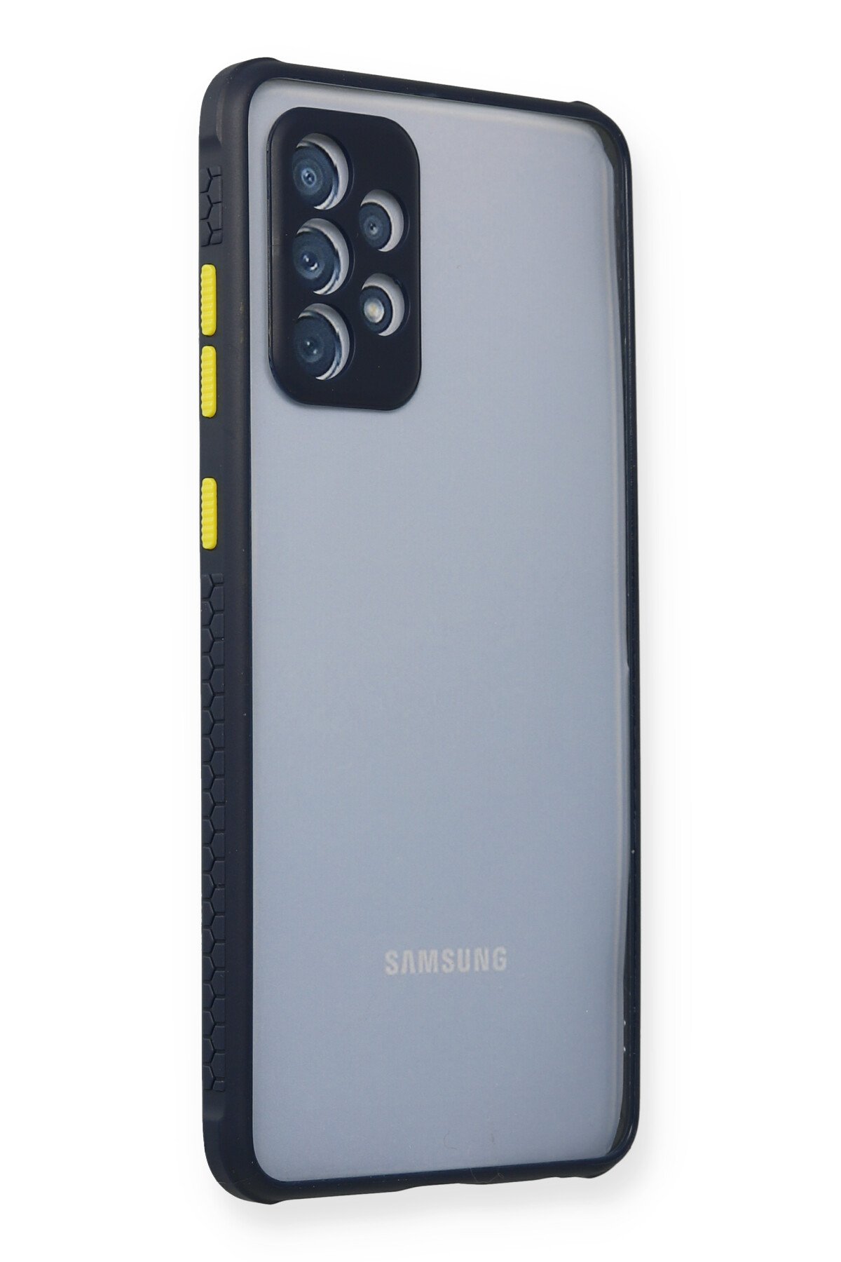 Newface Samsung Galaxy A52 Kılıf Nano içi Kadife Silikon - Koyu Yeşil
