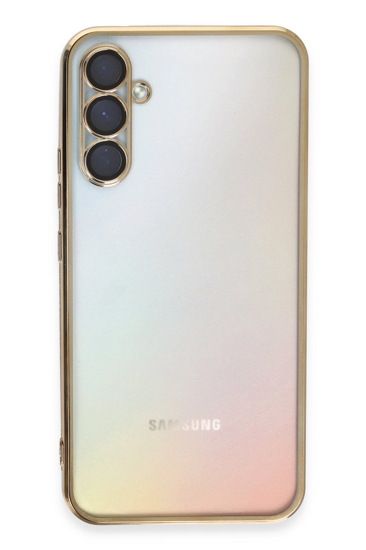 Newface Samsung Galaxy A54 5G Kılıf Esila Silikon - Siyah