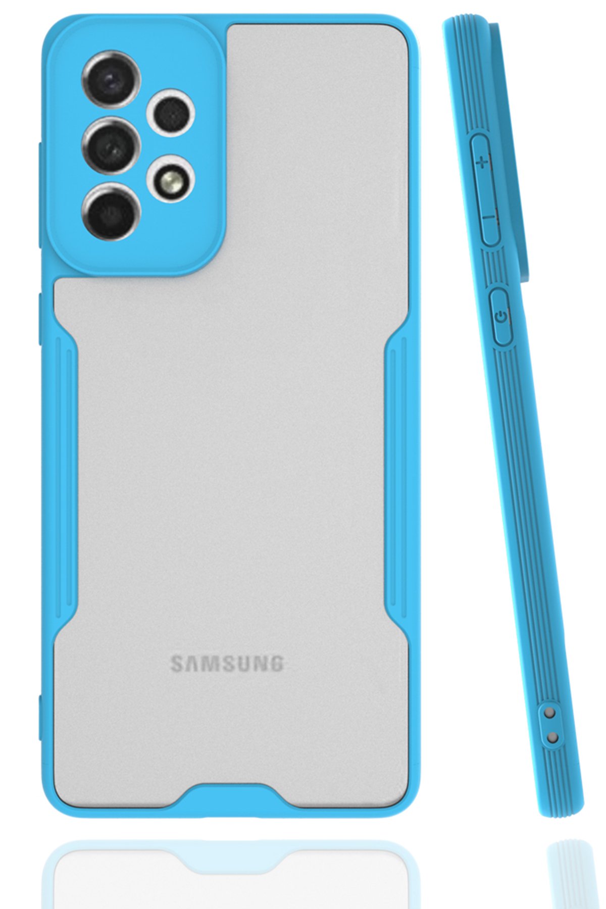 Newface Samsung Galaxy A73 5G Kılıf Mirror Desenli Kapak - Mirror - 5