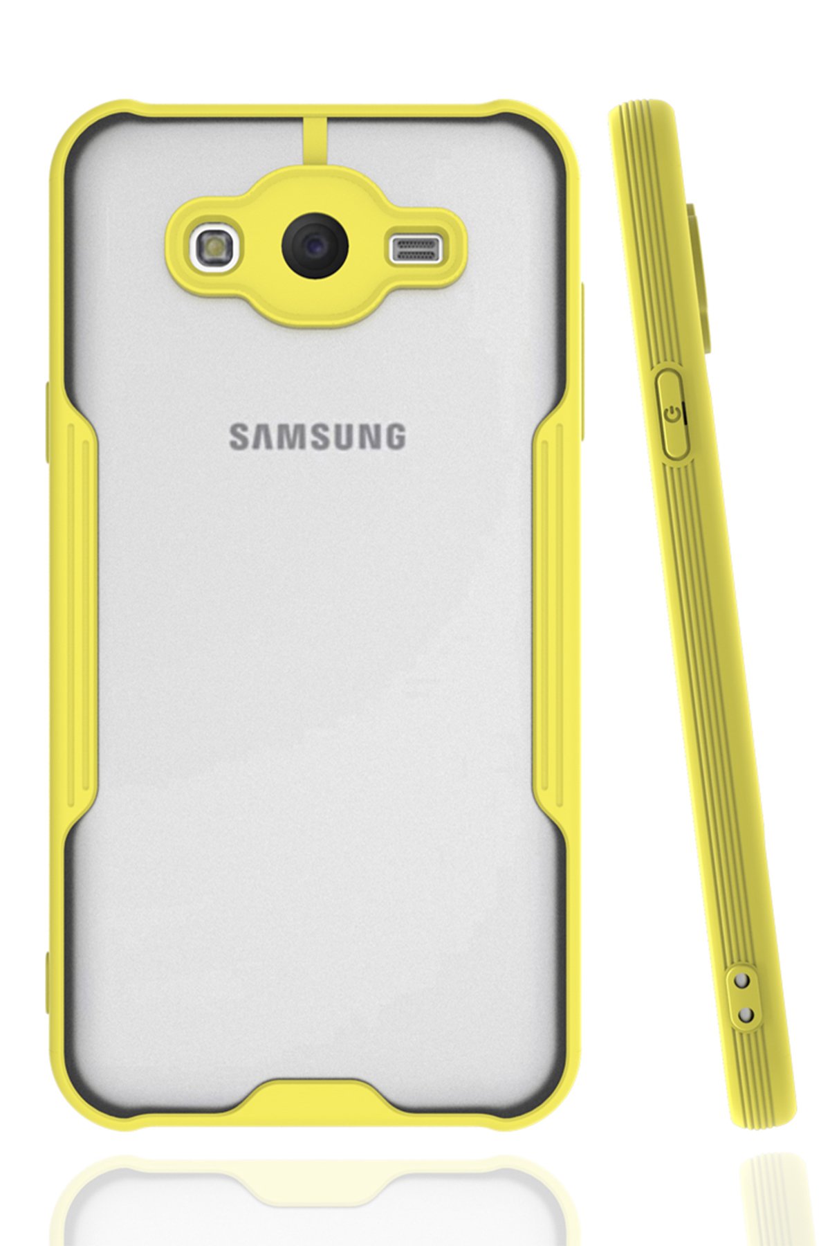 Newface Samsung Galaxy J7 Kılıf Montreal Silikon Kapak - Lacivert