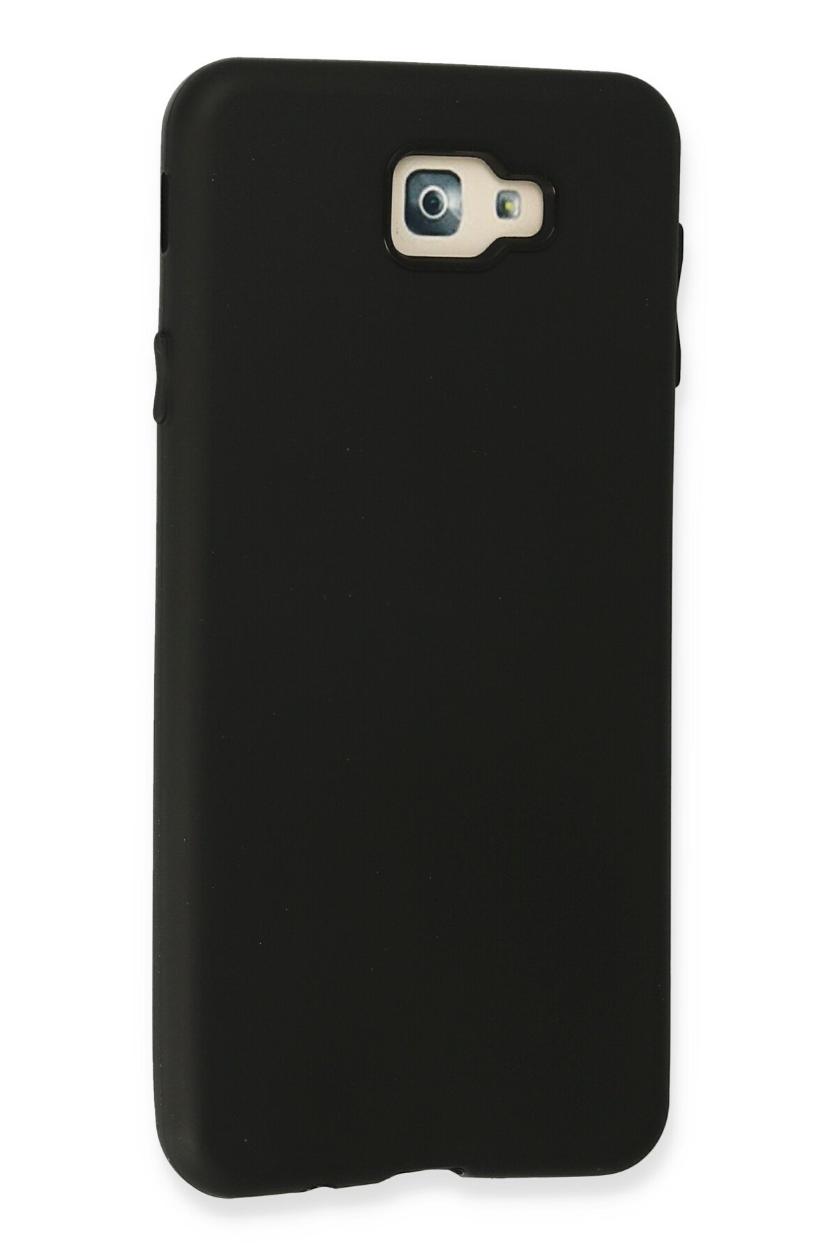 Newface Samsung Galaxy J7 Prime Kılıf Montreal Yüzüklü Silikon Kapak - Siyah