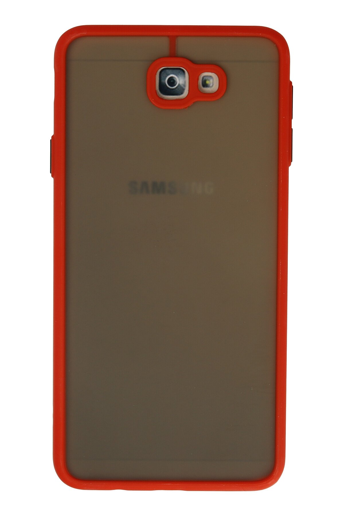 Newface Samsung Galaxy J7 Prime Kılıf Liva Lens Silikon - Mavi