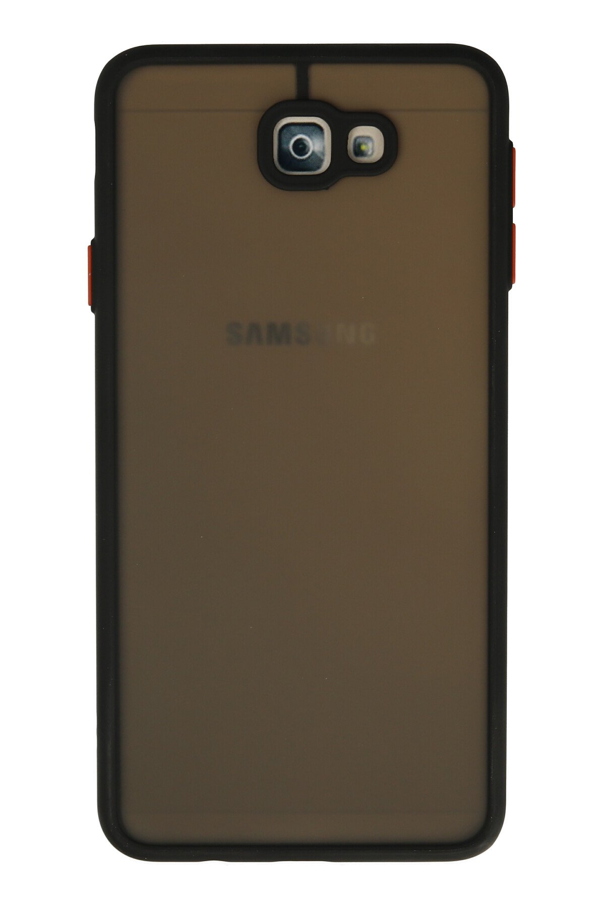 Newface Samsung Galaxy J7 Prime Kılıf Montreal Yüzüklü Silikon Kapak - Sarı