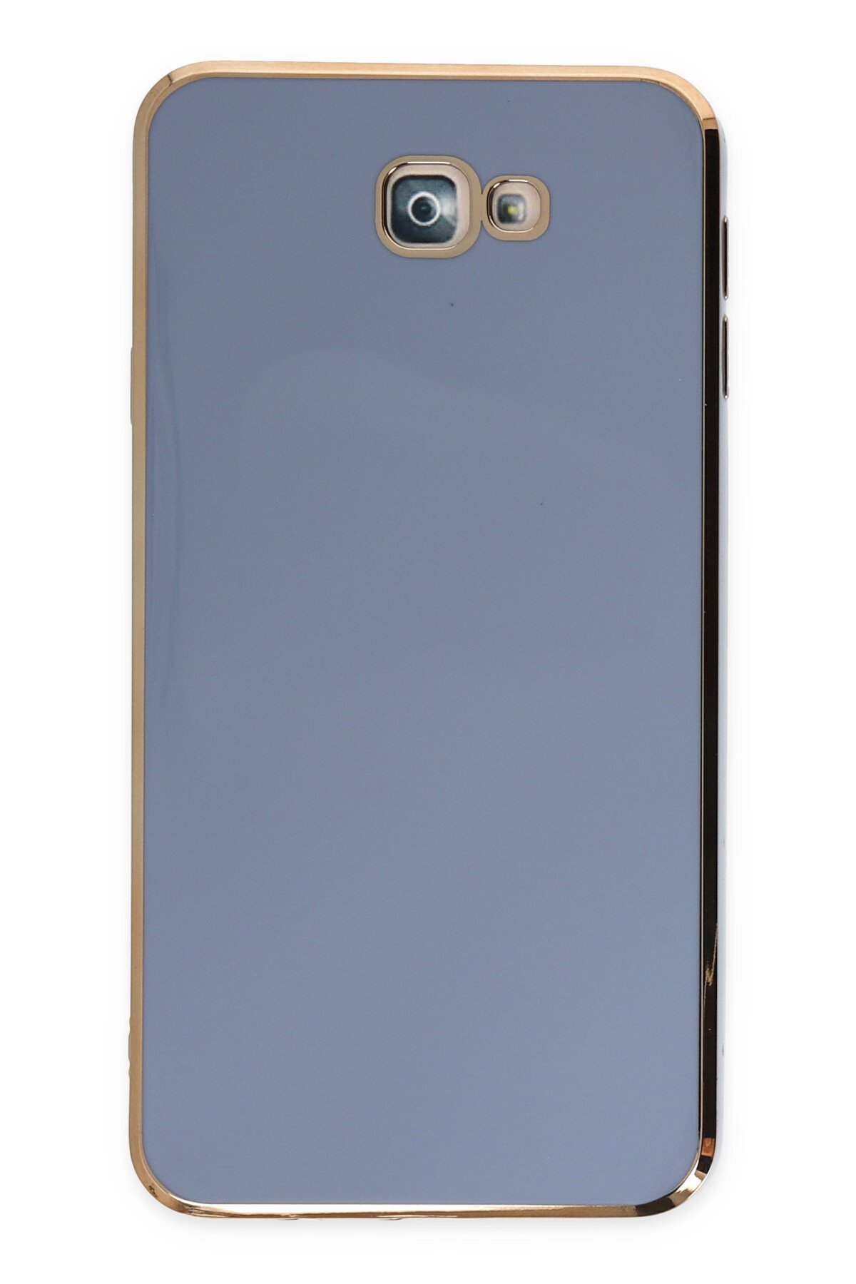 Newface Samsung Galaxy J7 Prime Kılıf Platin Silikon - Lila
