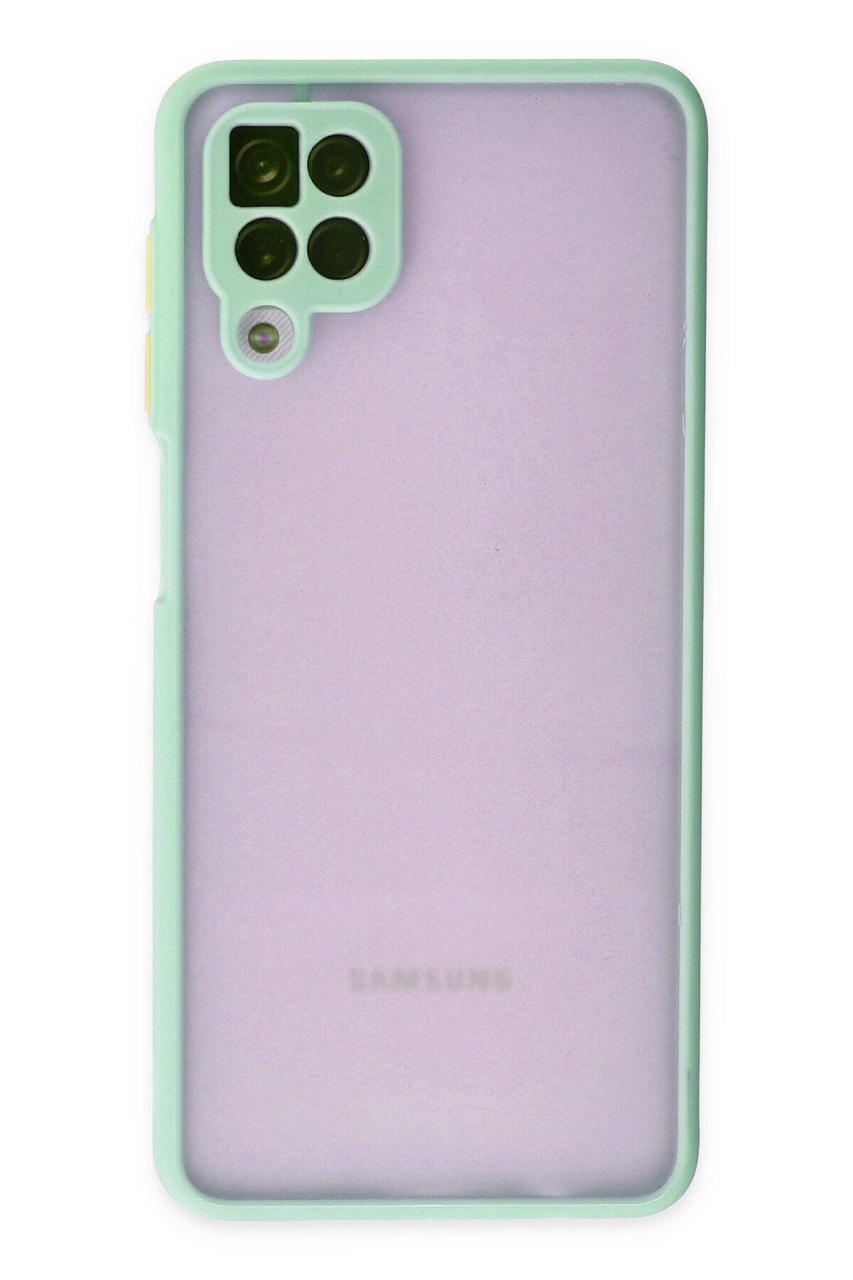 Newface Samsung Galaxy M12 Kılıf Lüx Şeffaf Silikon