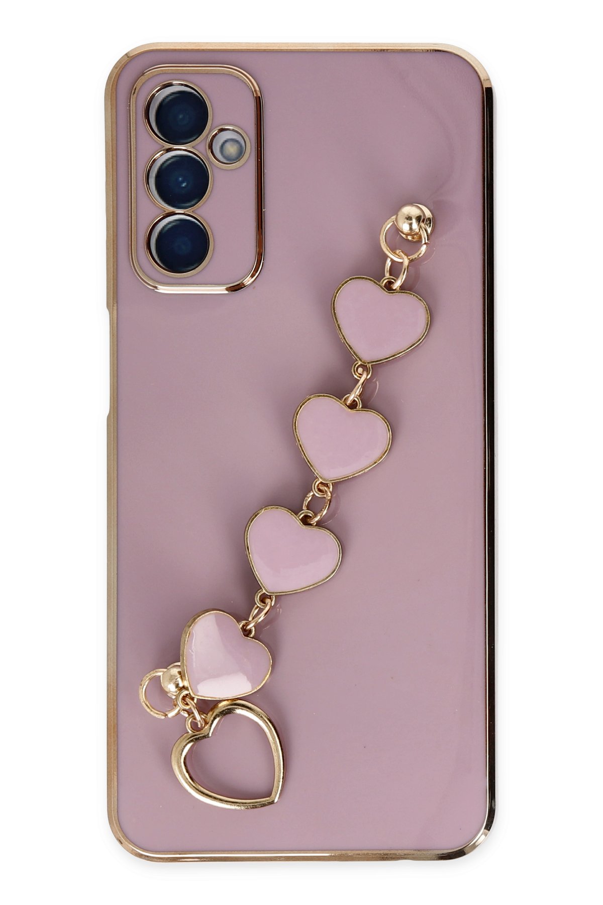 Newface Samsung Galaxy M13 Kılıf Platin Silikon - Mavi