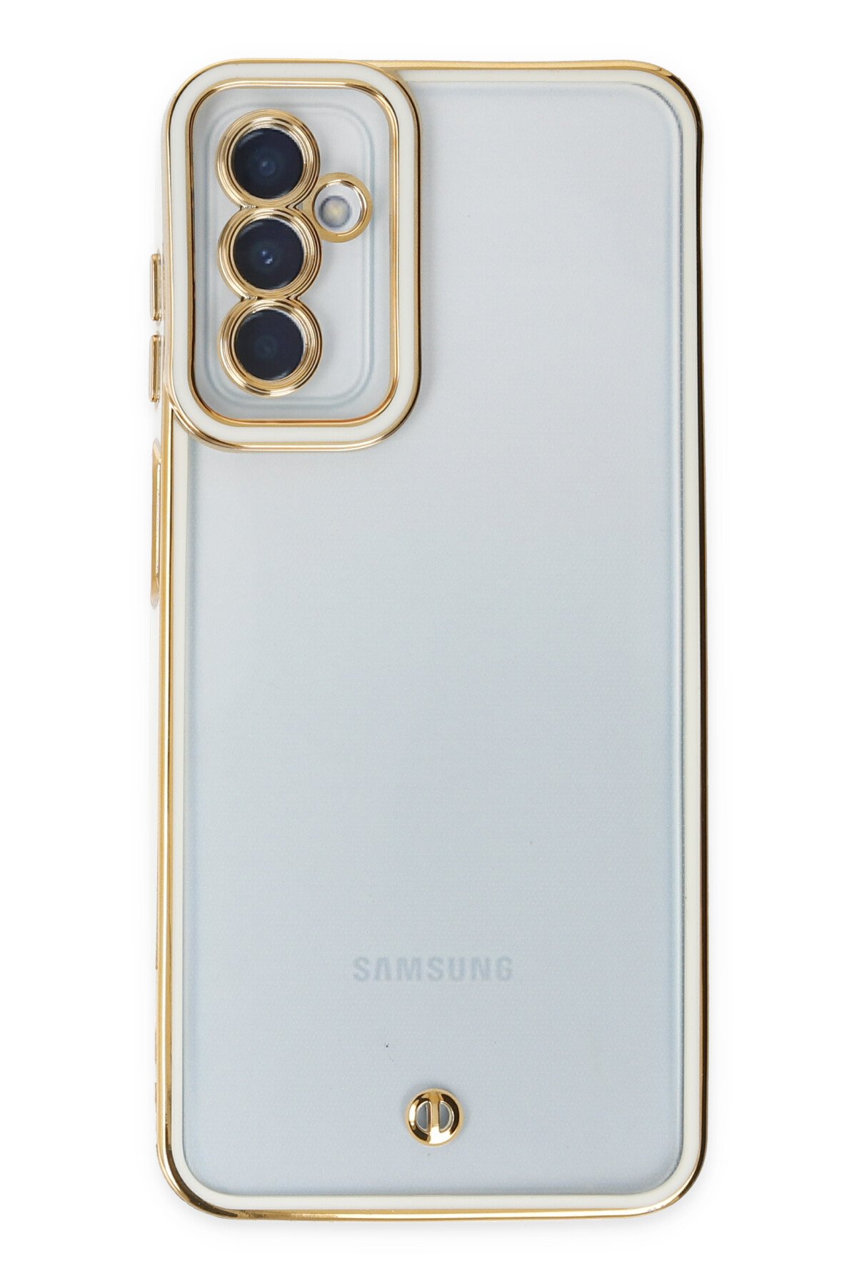 Newface Samsung Galaxy M13 Kılıf Volet Silikon - Siyah