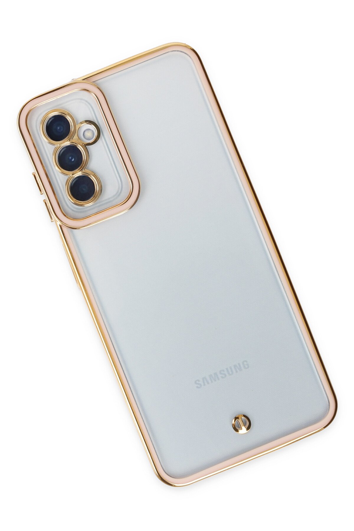 Newface Samsung Galaxy M13 Kılıf Nano içi Kadife Silikon - Mavi