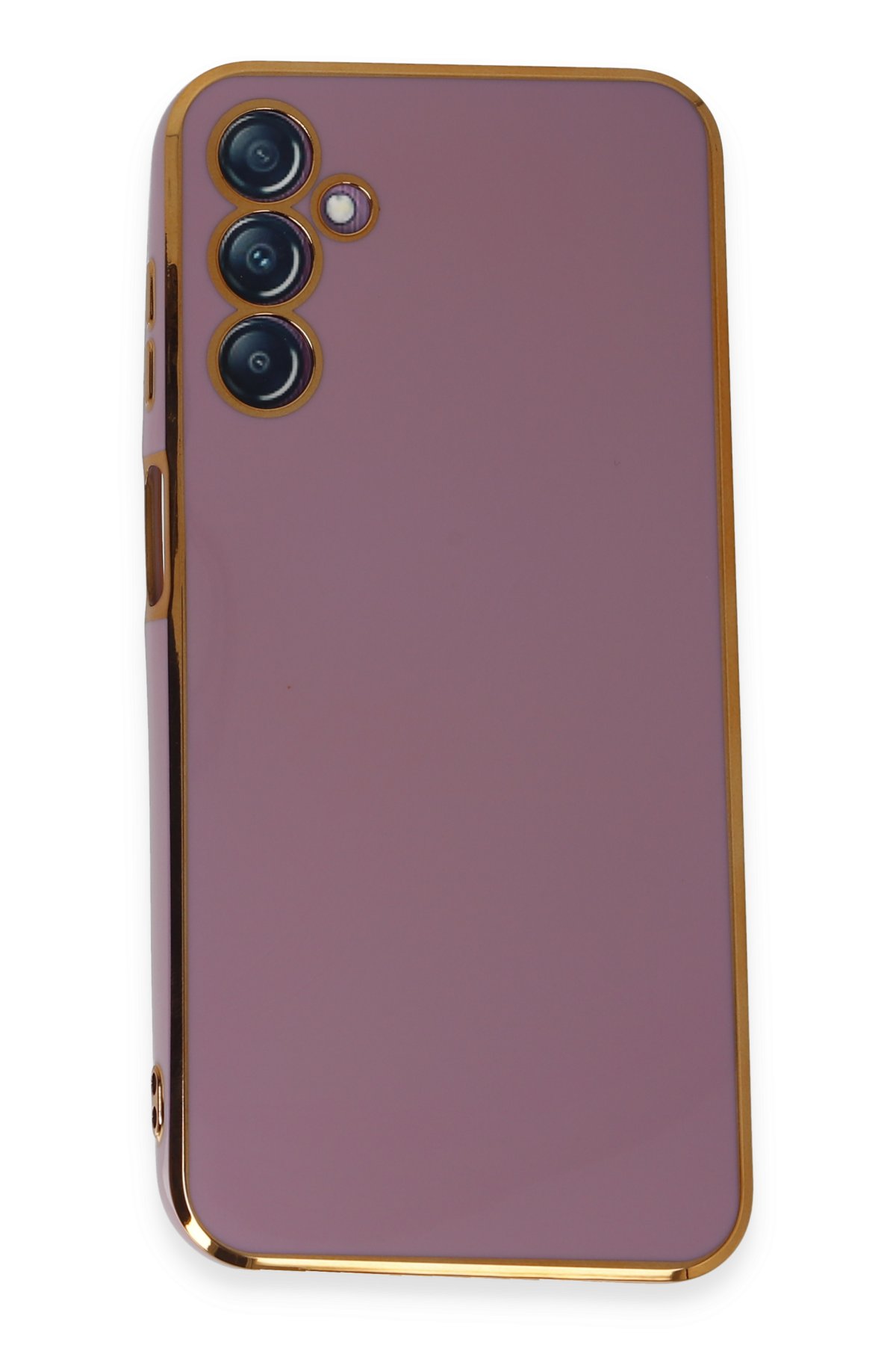 Newface Samsung Galaxy M14 5G Kılıf Pars Lens Yüzüklü Silikon - Lacivert