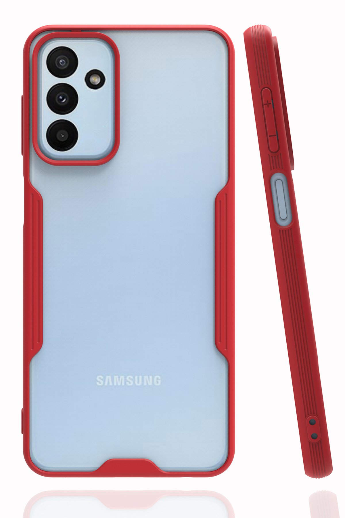 Newface Samsung Galaxy M23 Kılıf Esila Silikon - Siyah