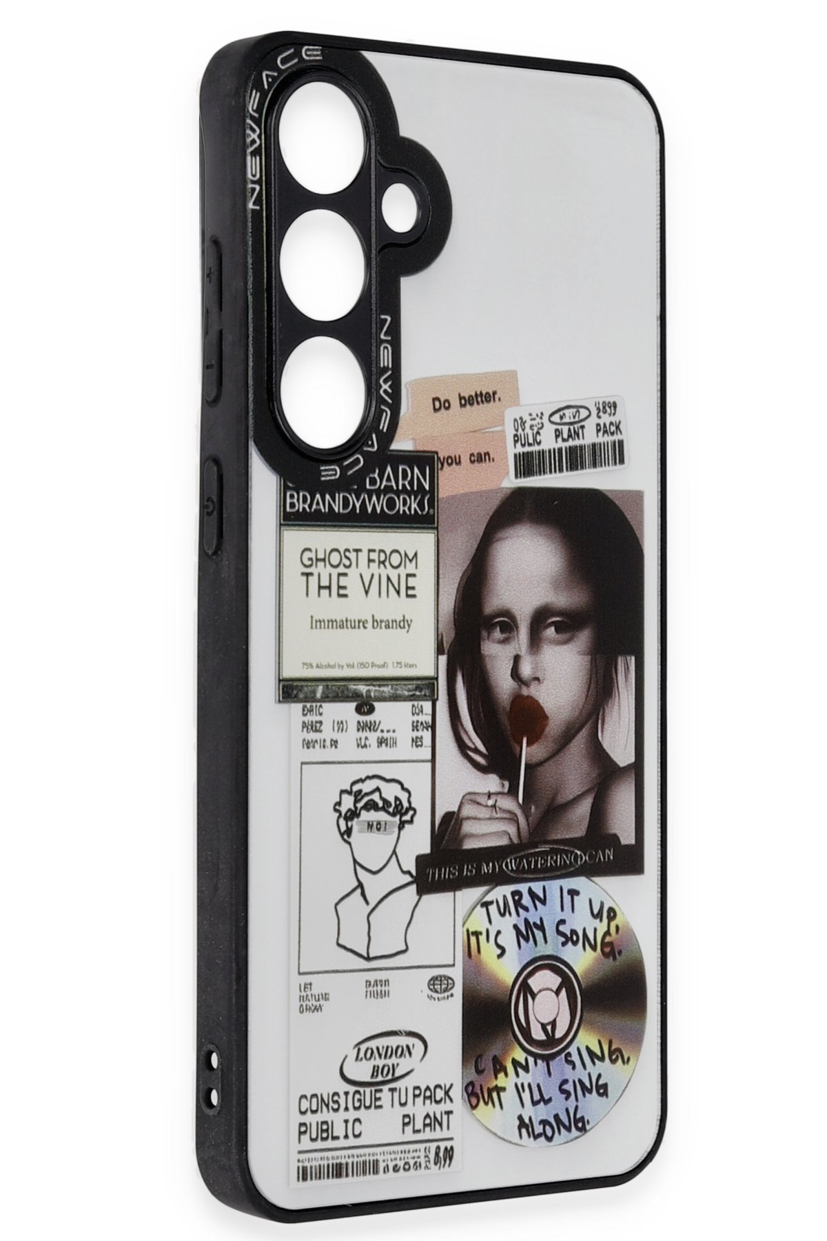 Newface Samsung Galaxy M34 5G Kılıf Optimum Silikon - Krem