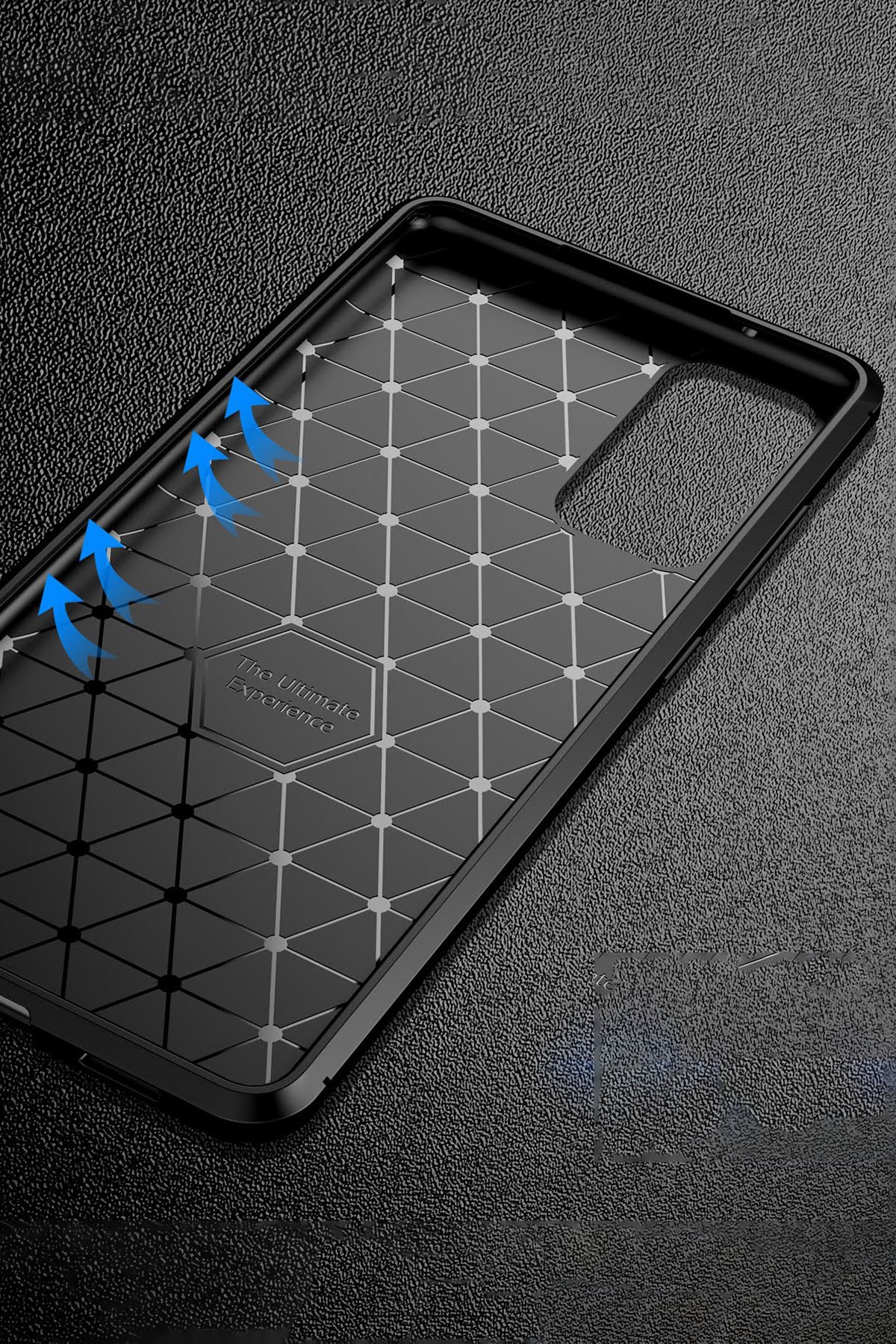 Newface Samsung Galaxy S20 FE Kılıf Nano içi Kadife Silikon - Mavi