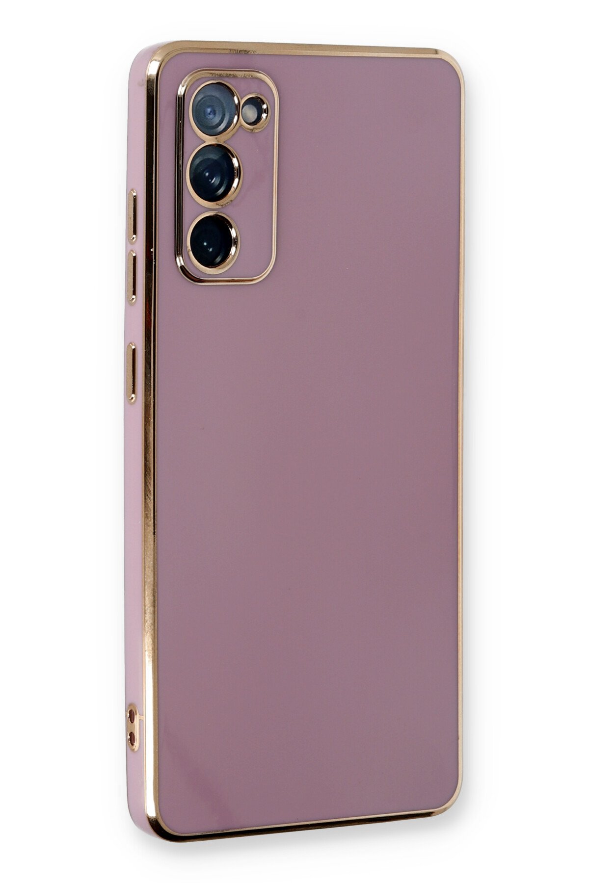 Newface Samsung Galaxy S20 FE Kılıf Nano içi Kadife Silikon - Mor