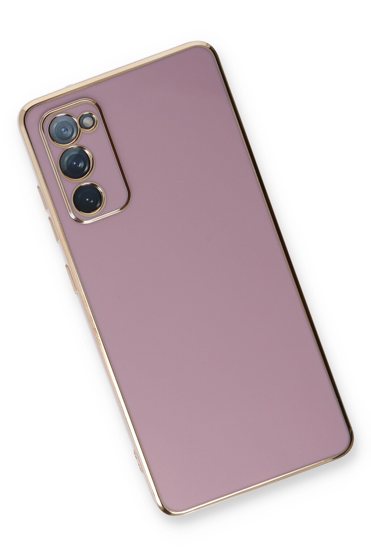 Newface Samsung Galaxy S20 FE Kılıf Nano içi Kadife Silikon - Mor