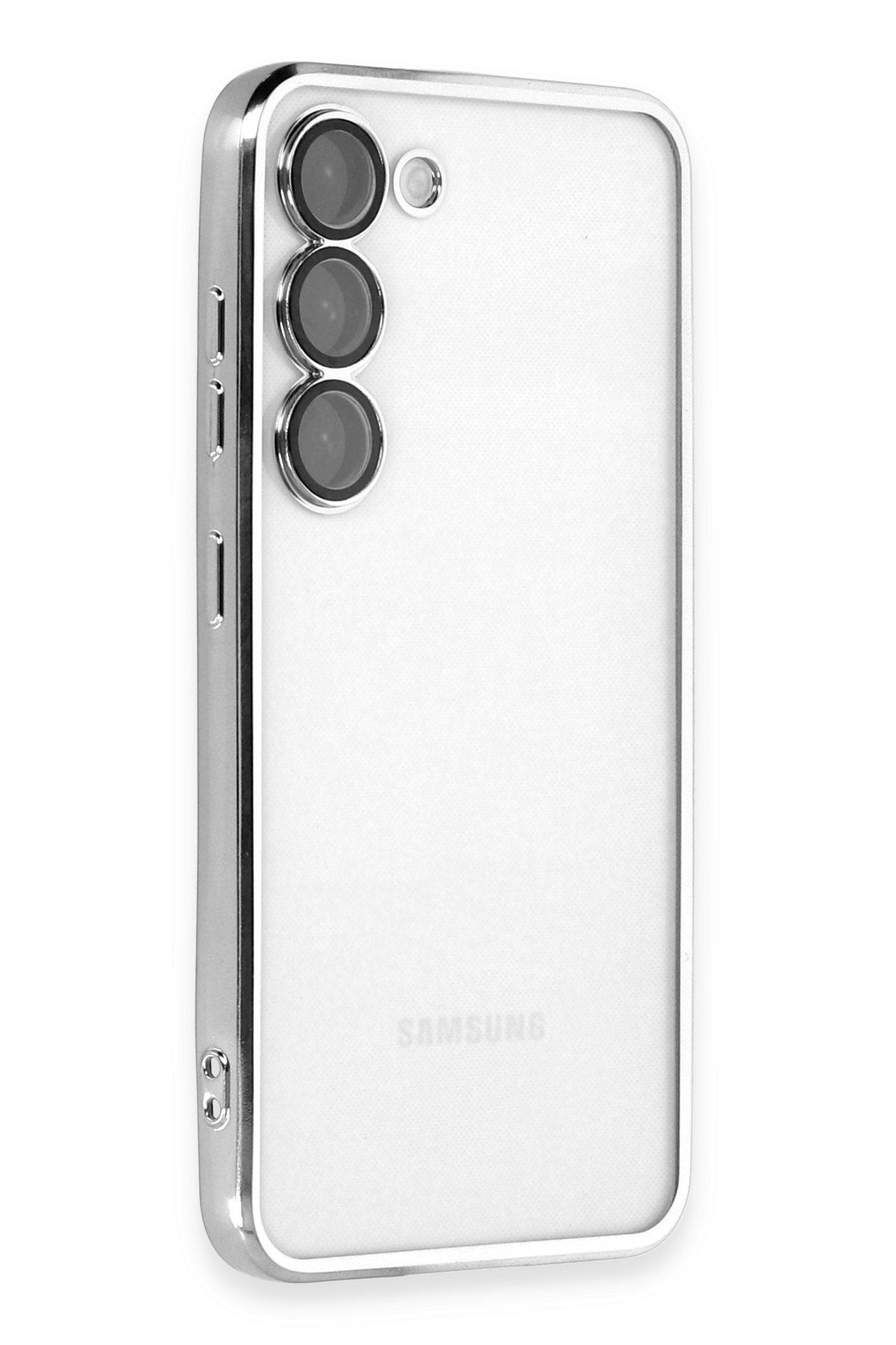 Newface Samsung Galaxy S23 Metal Kamera Lens - Koyu Yeşil