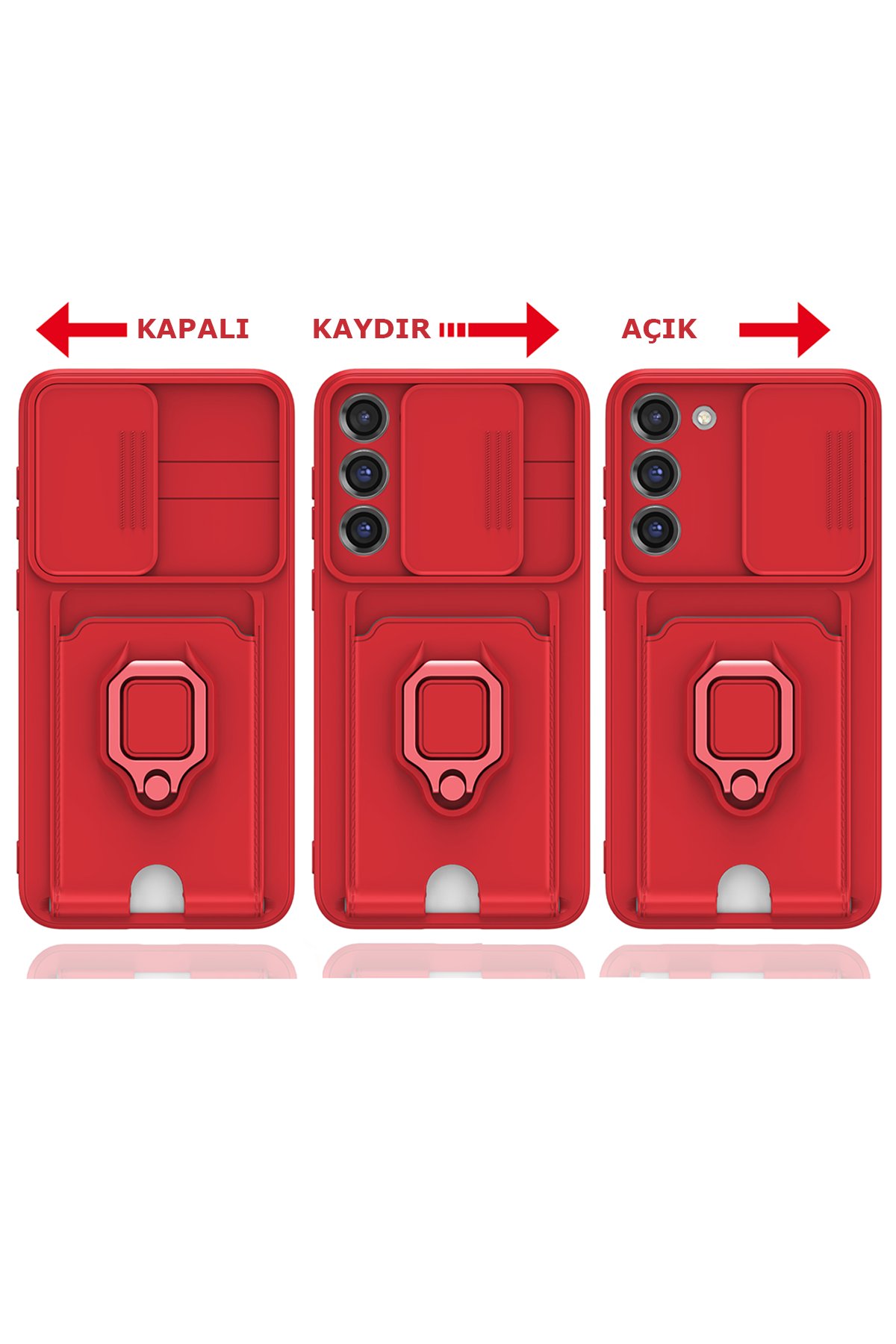 Newface Samsung Galaxy S24 Plus Kılıf Reflexion Desenli Kapak - Desen 9