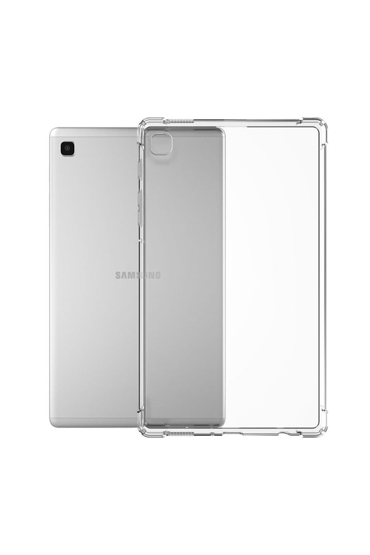 Newface Samsung Galaxy T220 Tab A7 Lite 8.7 Kılıf Amazing Tablet Kapak - Kırmızı