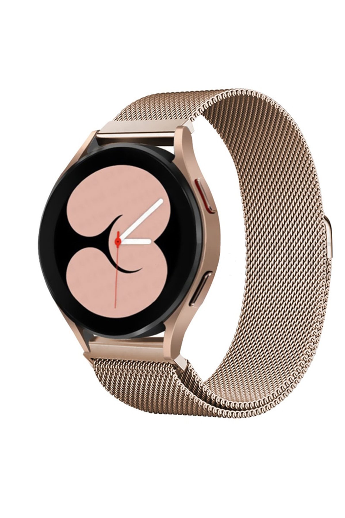 Newface Samsung Galaxy Watch 5 Metal Mıknatıslı Kordon - Rose