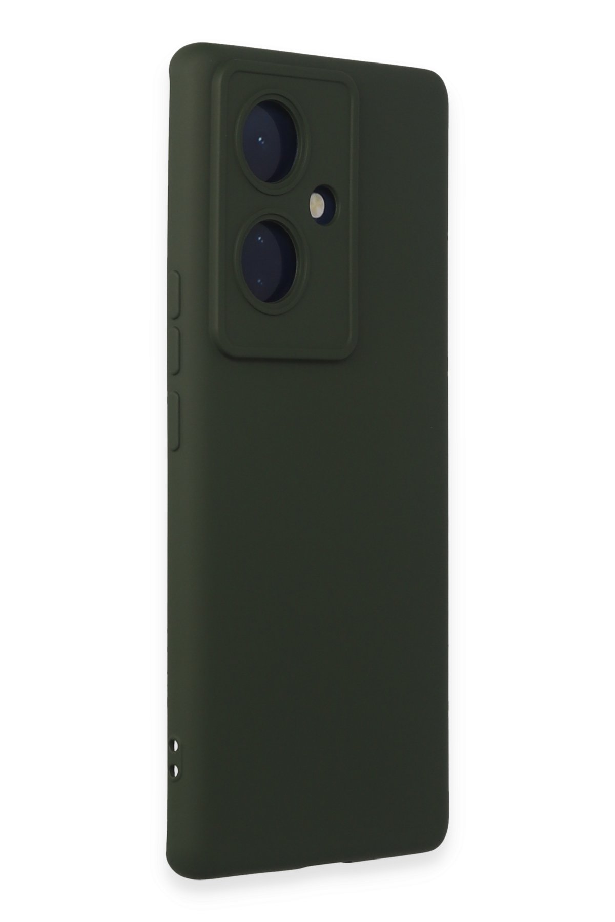 Newface Vivo V29 Lite Kılıf Razer Lensli Silikon - Yeşil