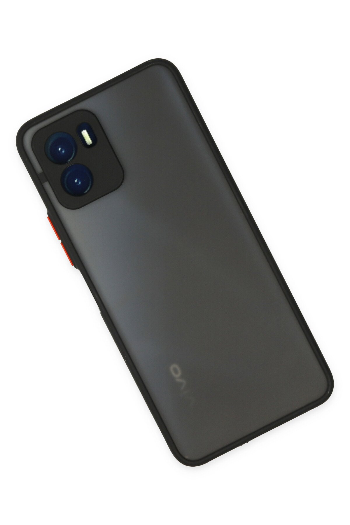 Newface Vivo Y15S Kılıf Platin Silikon - Kırmızı