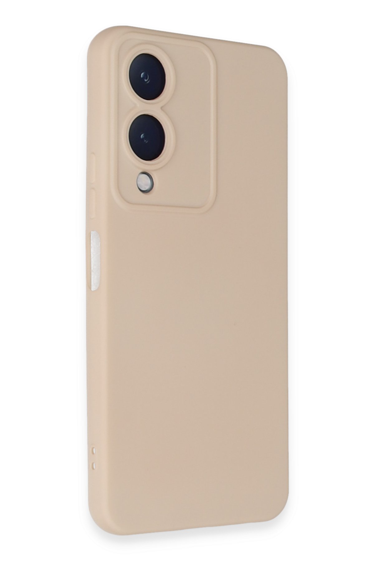 Newface Vivo Y17S Kılıf Razer Lensli Silikon - Gold