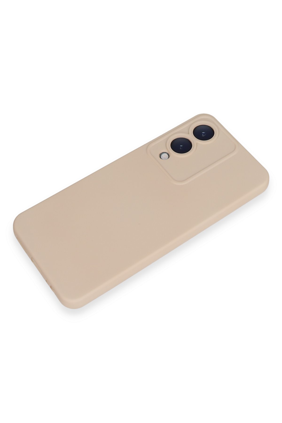 Newface Vivo Y17S Kılıf Razer Lensli Silikon - Gold