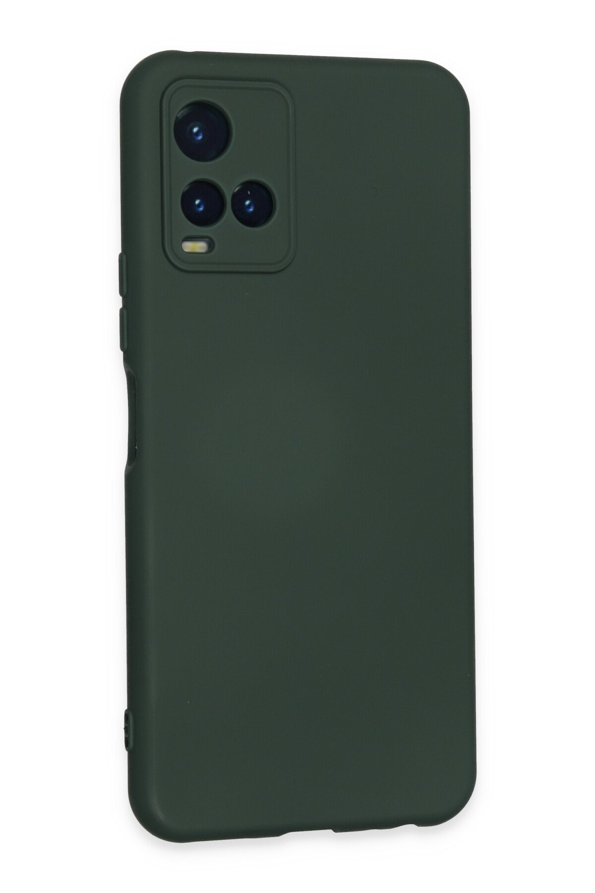 Newface Vivo Y21S Kılıf Platin Silikon - Mavi