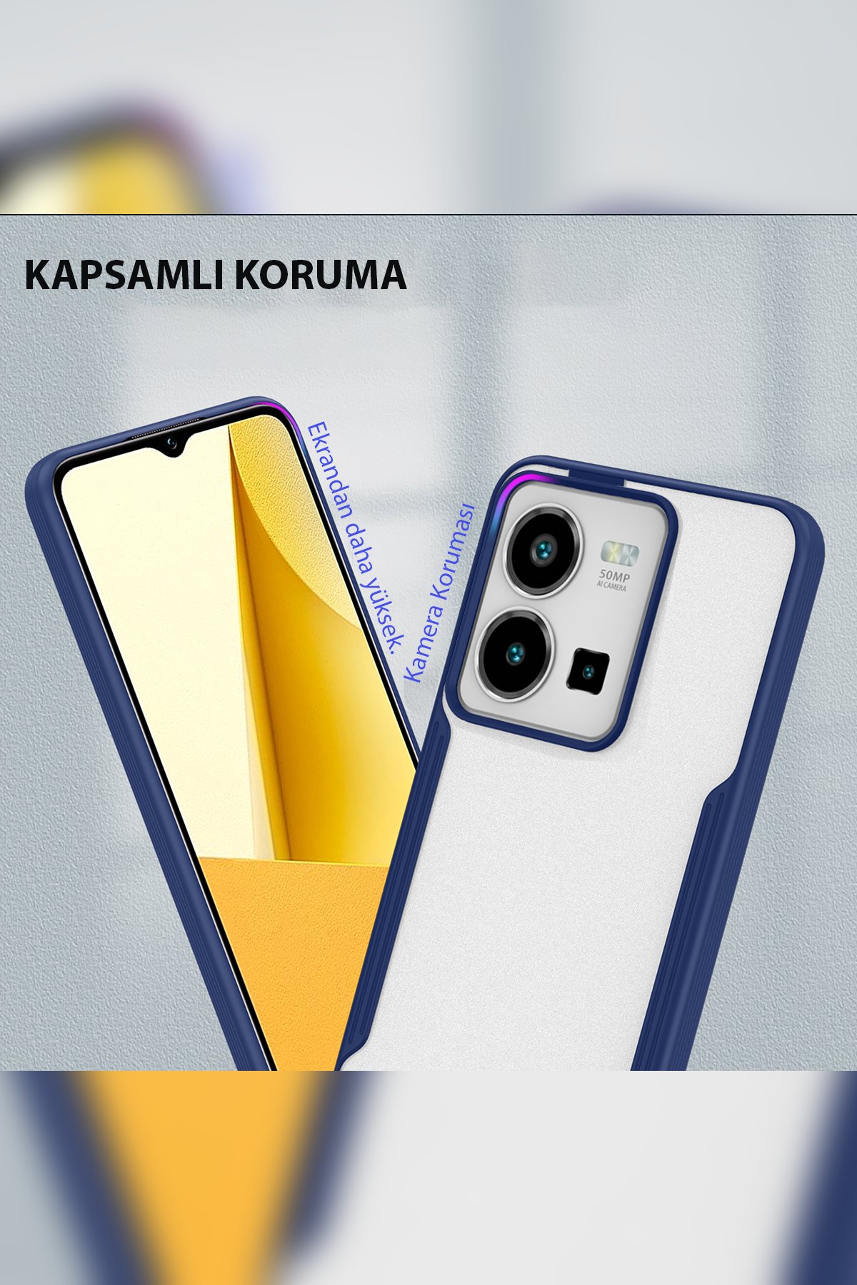 Newface Vivo Y22S Pasifik Cam Ekran Koruyucu