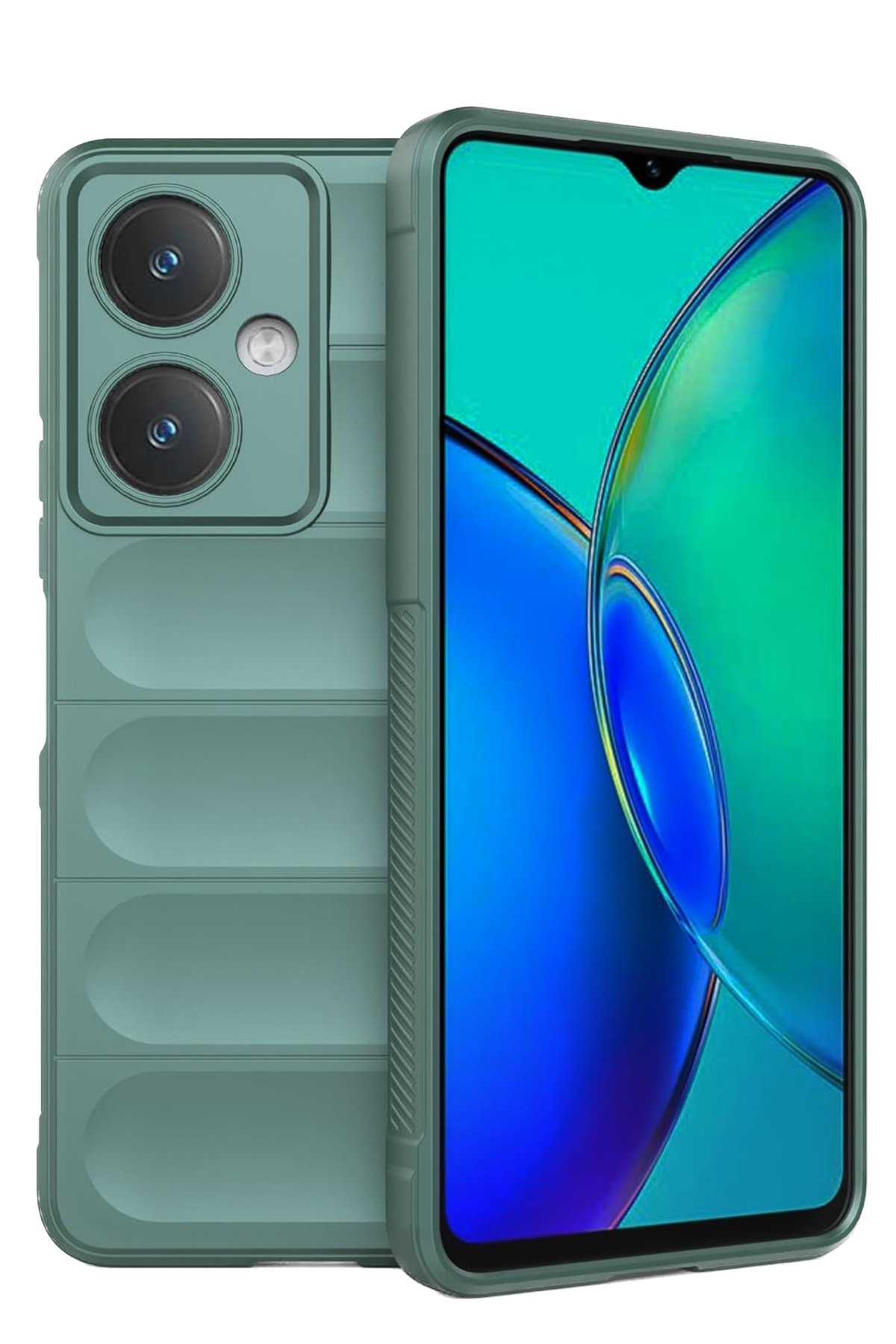 Newface Vivo Y27 Kılıf Razer Lensli Silikon - Mor