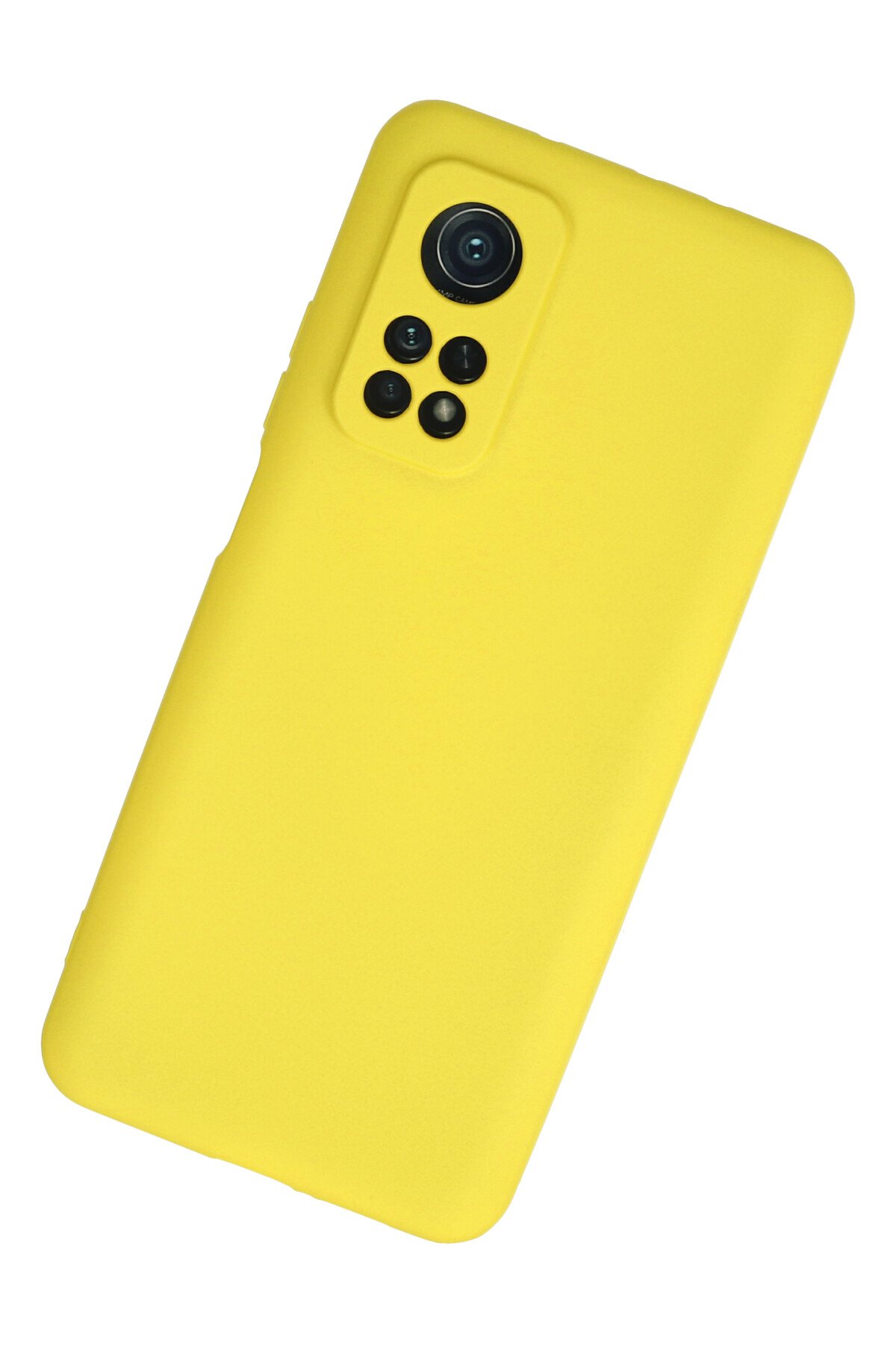 Newface Xiaomi Mi 10T Pro Kılıf Color Lens Silikon - Kırmızı