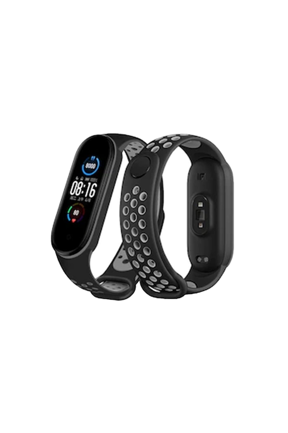 Newface Xiaomi Mi Band 6 Star Kordon - Pembe-Beyaz