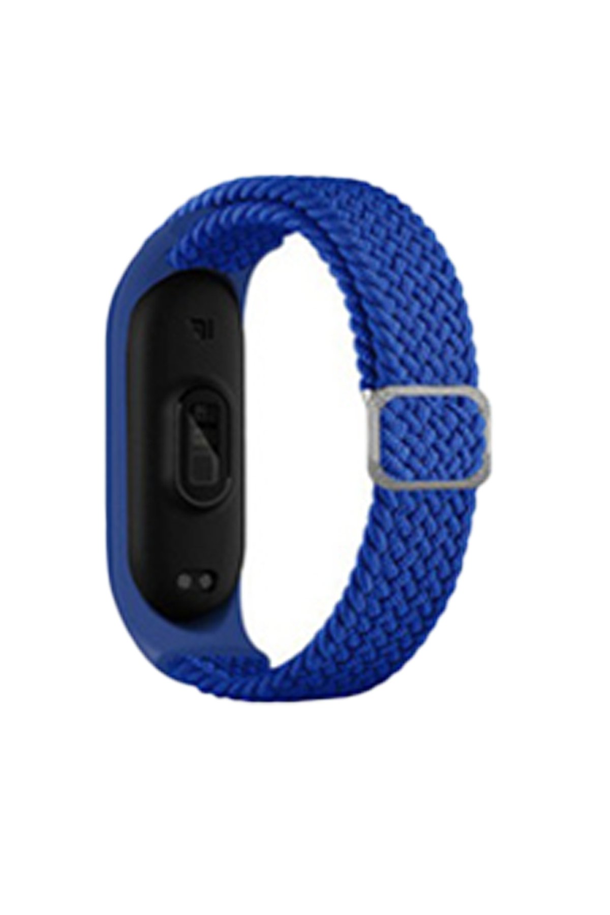 Newface Xiaomi Mi Band 4 Spor Delikli Kordon - Siyah-Mavi