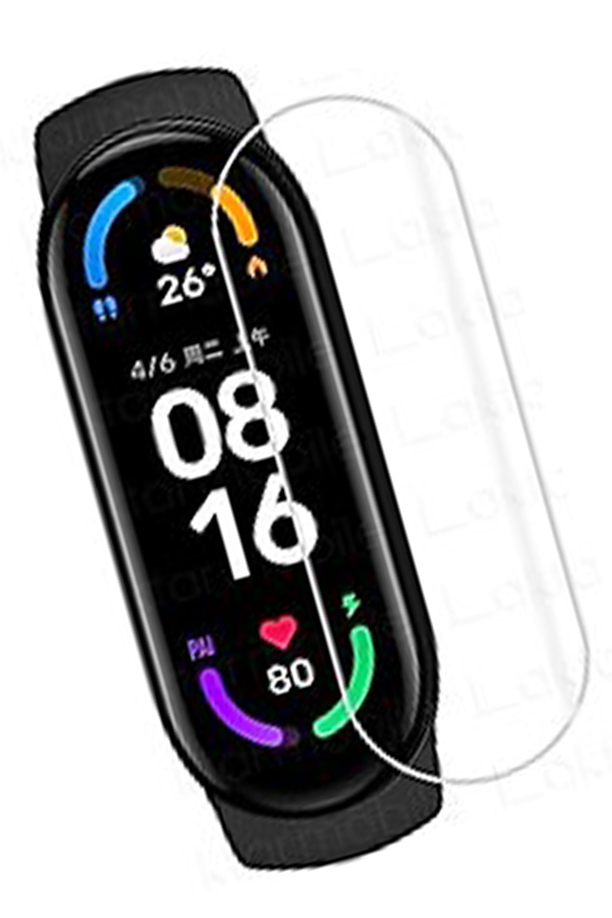 Newface Xiaomi Mi Band 5 Klasik Kordon - Pudra