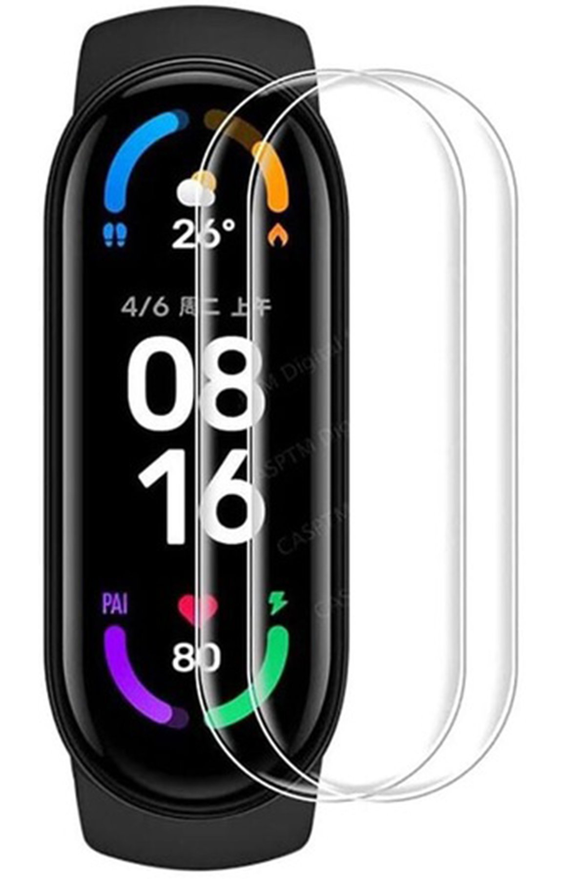 Newface Xiaomi Mi Band 5 Klasik Kordon - Pudra