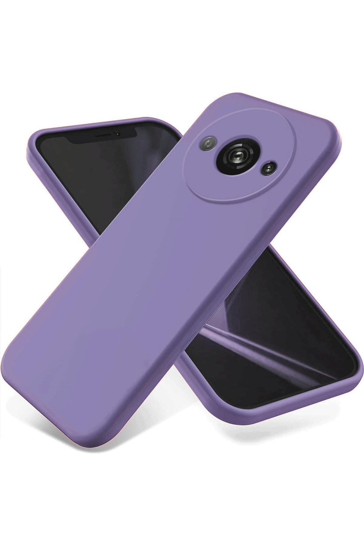 Newface Xiaomi Poco C61 Kılıf Nano içi Kadife Silikon - Siyah