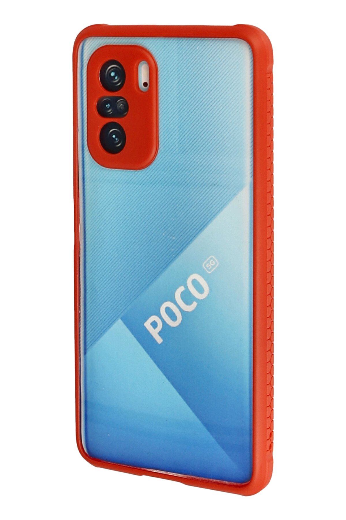 Newface Xiaomi Poco F3 Kılıf Platin Kamera Koruma Silikon - Lacivert