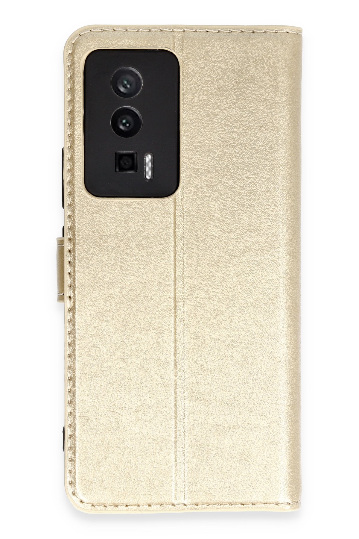 Newface Xiaomi Poco F5 Pro Kılıf Volet Silikon - Pembe