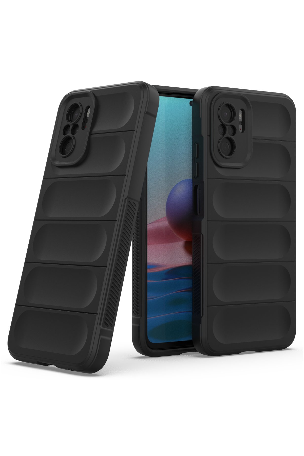 Newface Xiaomi Poco M5s 5D Hayalet Cam Ekran Koruyucu